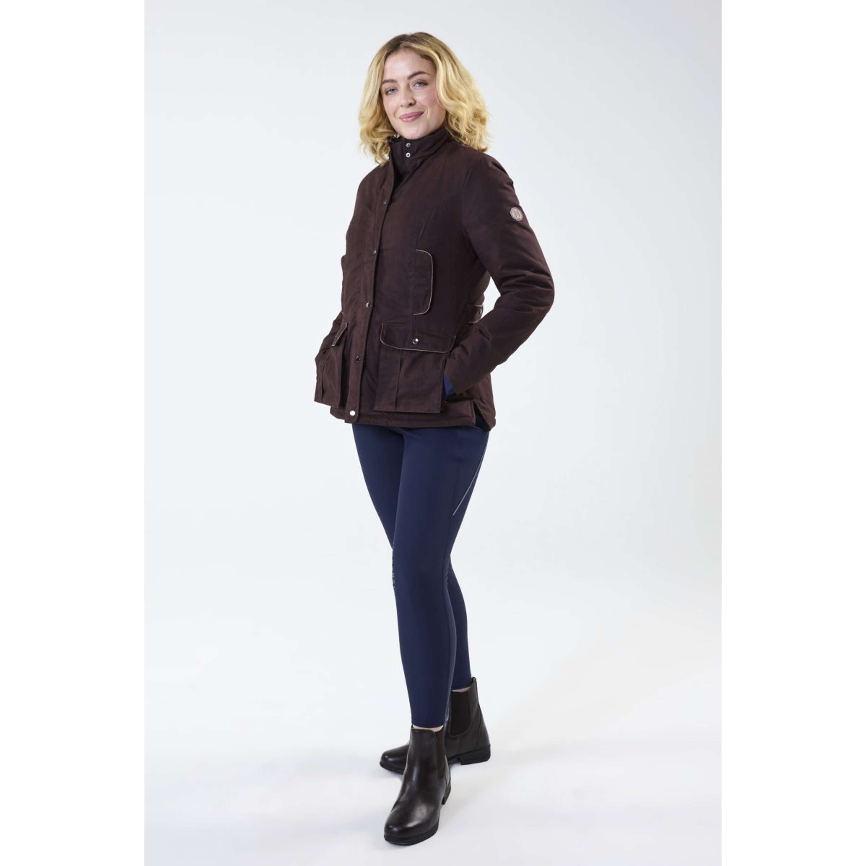 Horseware Chaqueta encerada Newmarket Marron