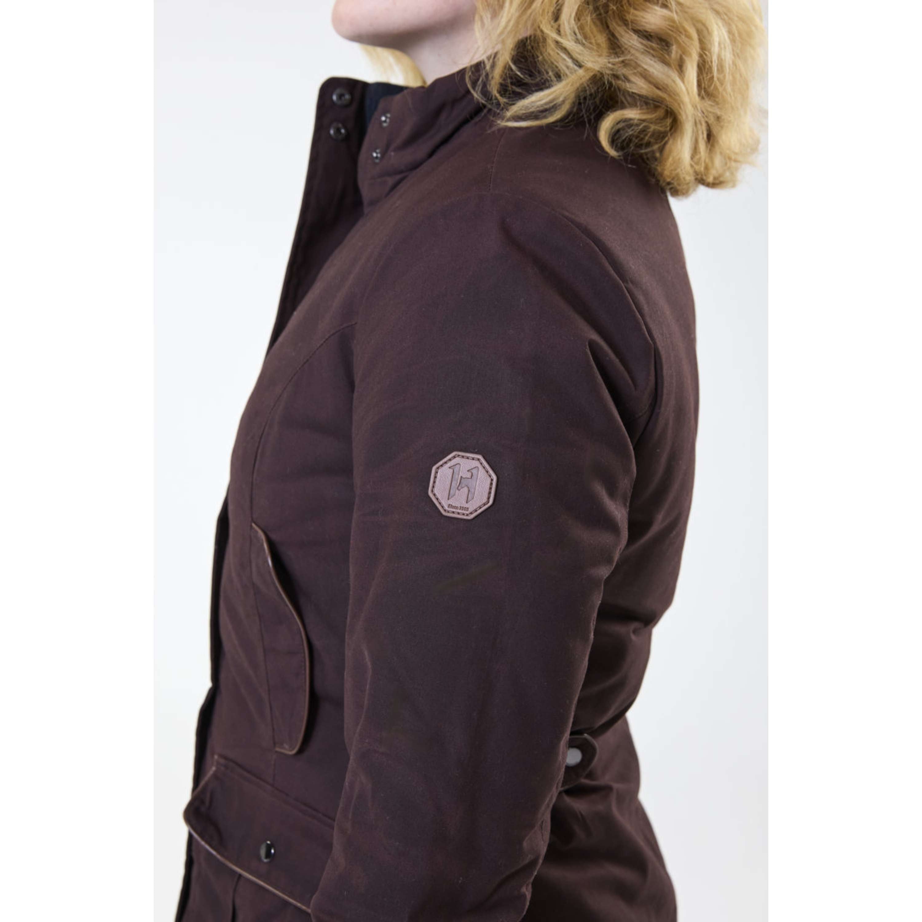 Horseware Chaqueta encerada Newmarket Marron