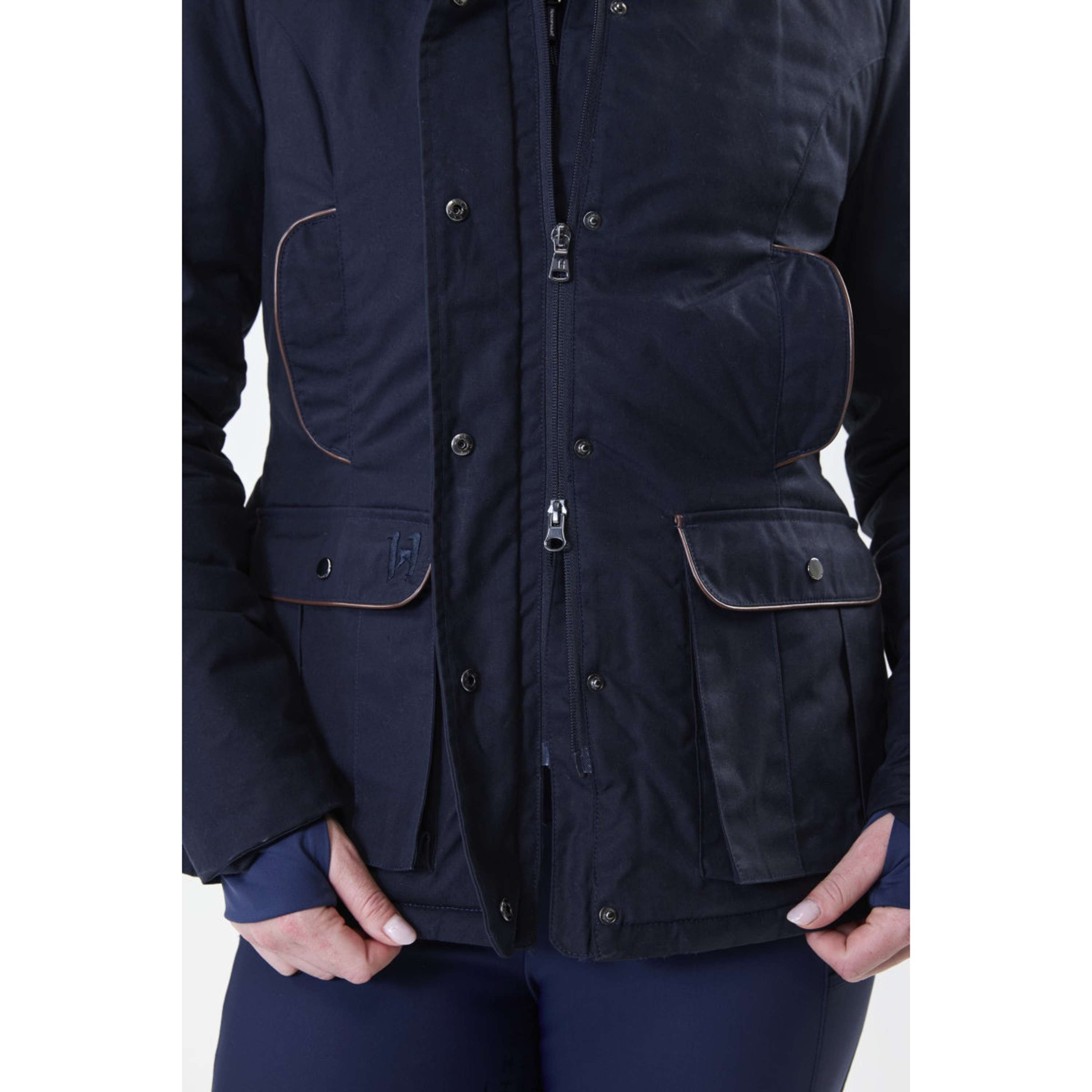 Horseware Chaqueta encerada Newmarket Core Navy