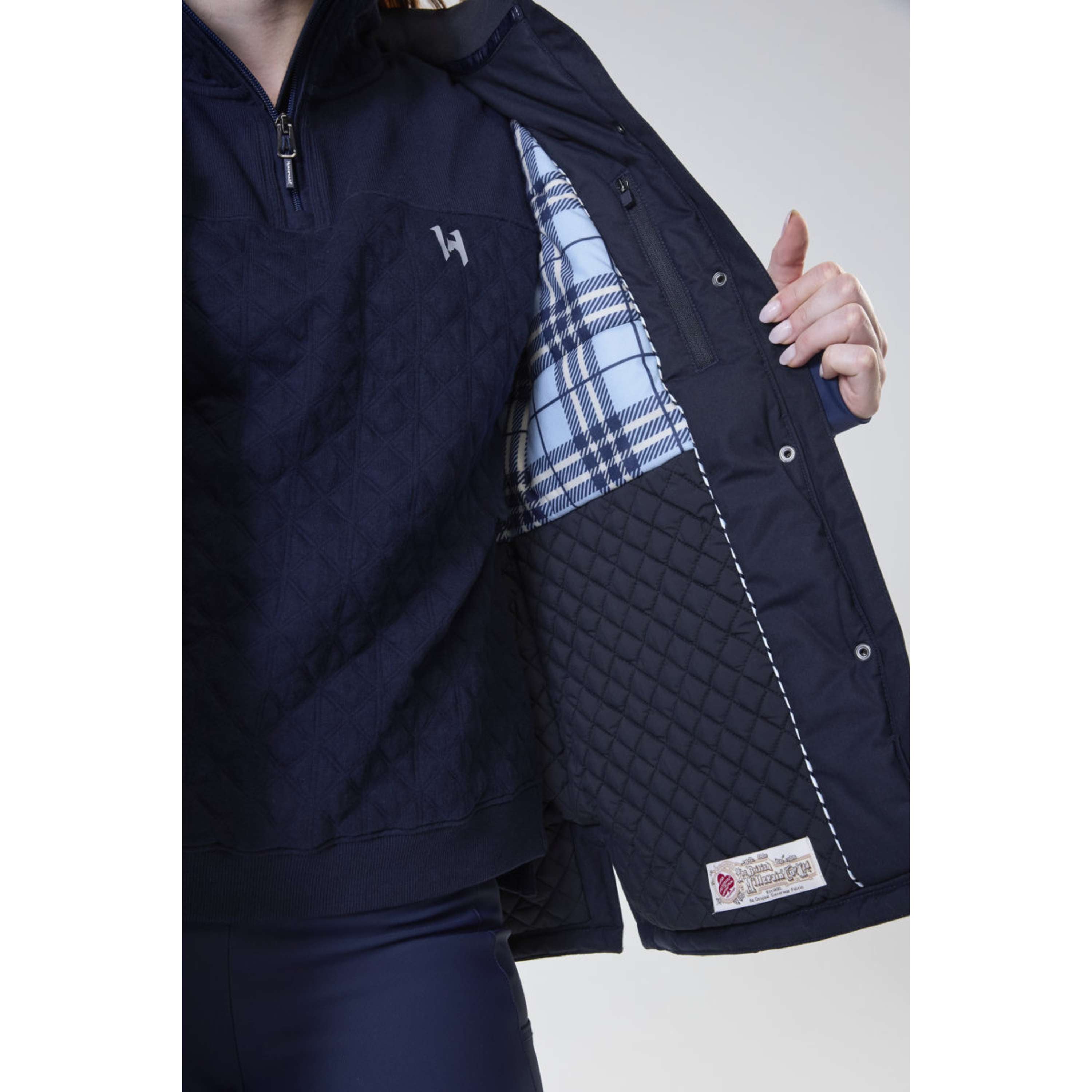 Horseware Chaqueta encerada Newmarket Core Navy