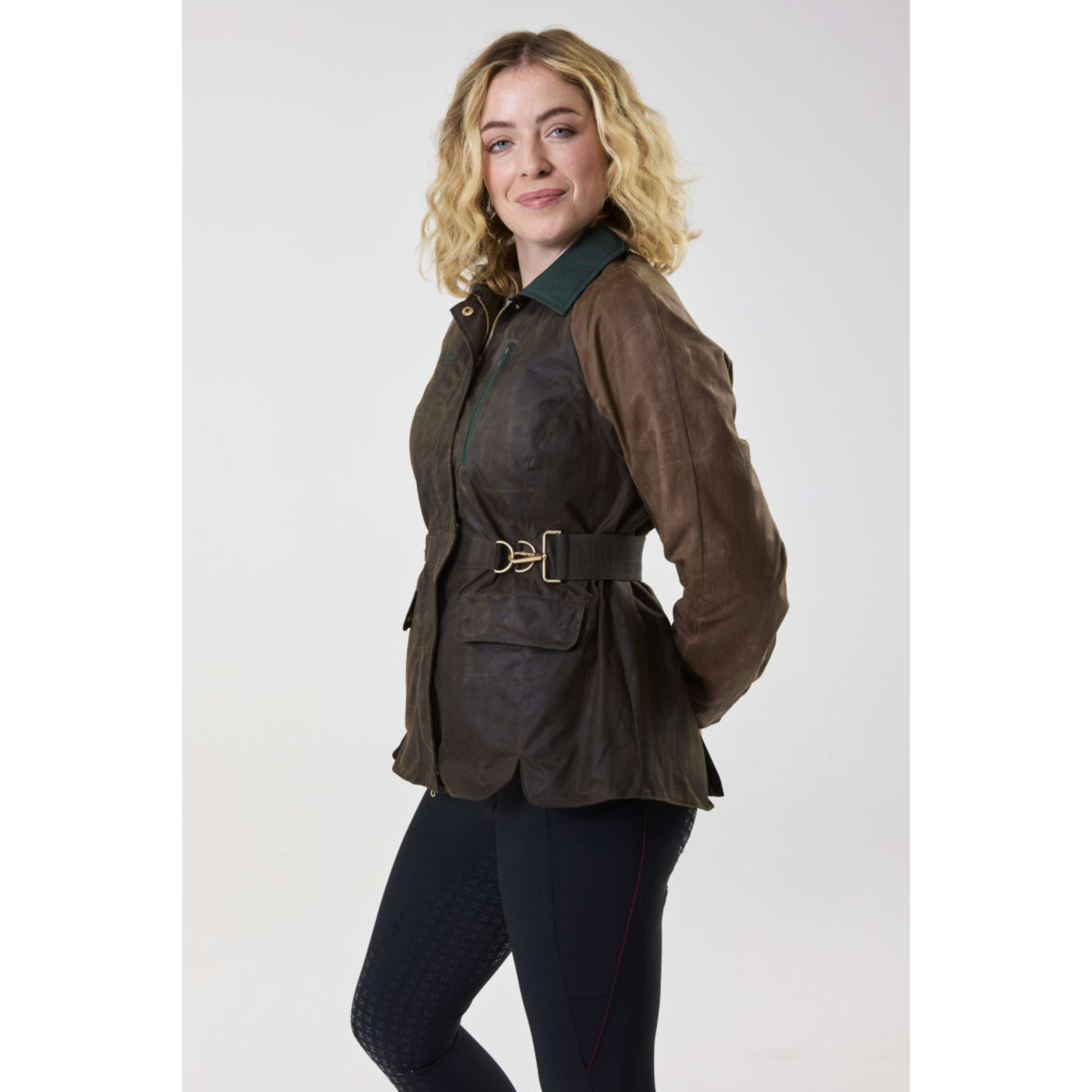 Horseware Chaqueta encerada 40 Year Heritage Bay/Rambo Green