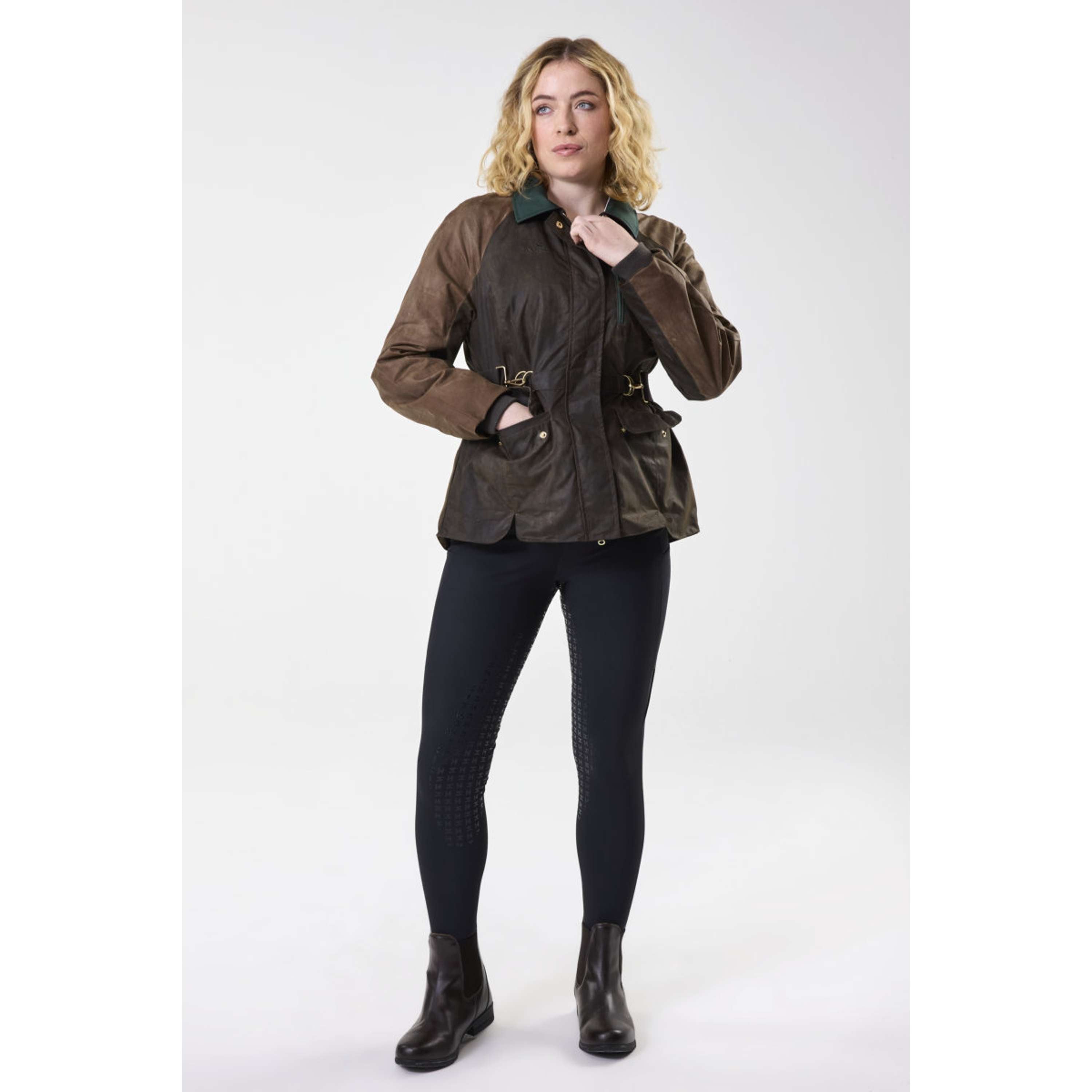 Horseware Chaqueta encerada 40 Year Heritage Bay/Rambo Green