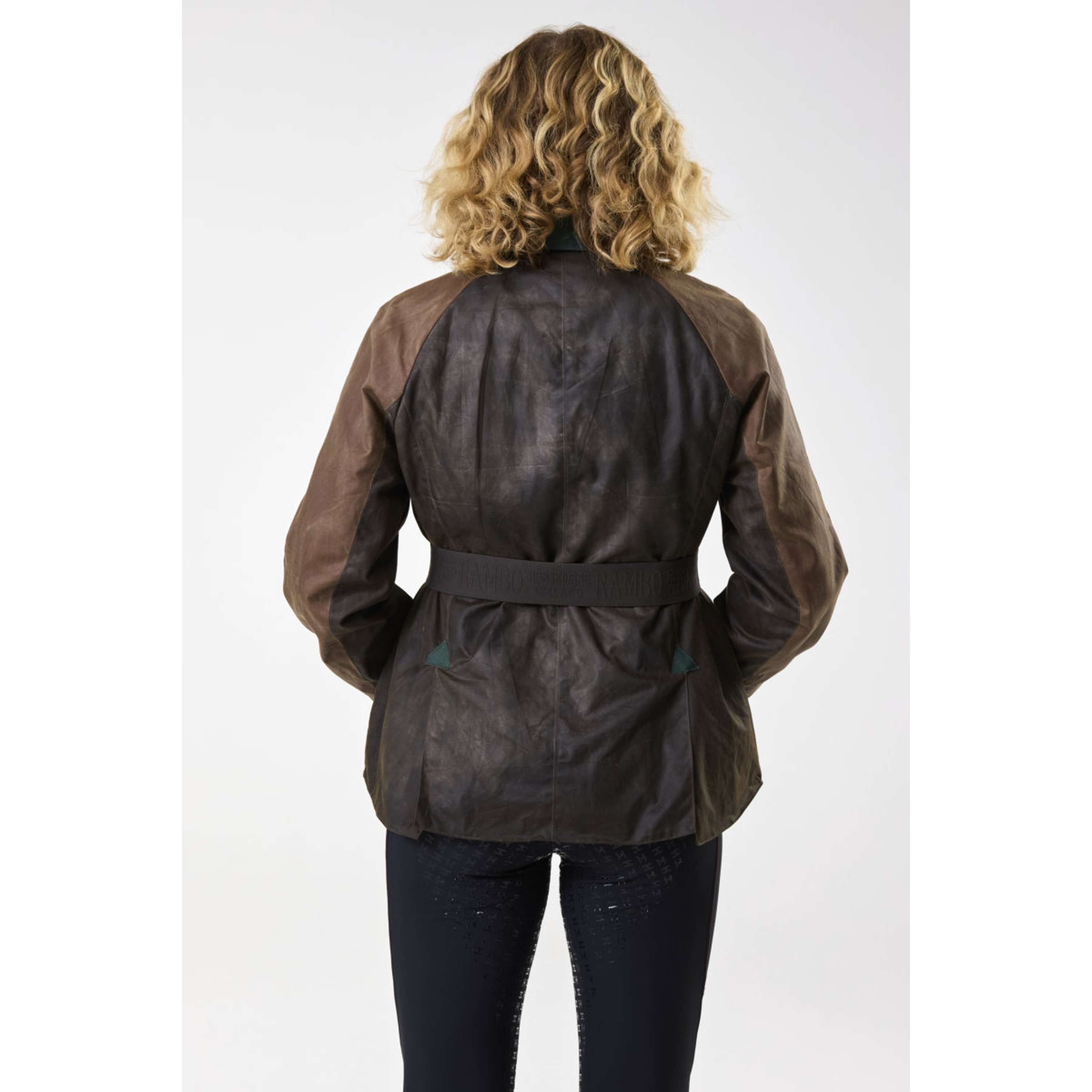 Horseware Chaqueta encerada 40 Year Heritage Bay/Rambo Green