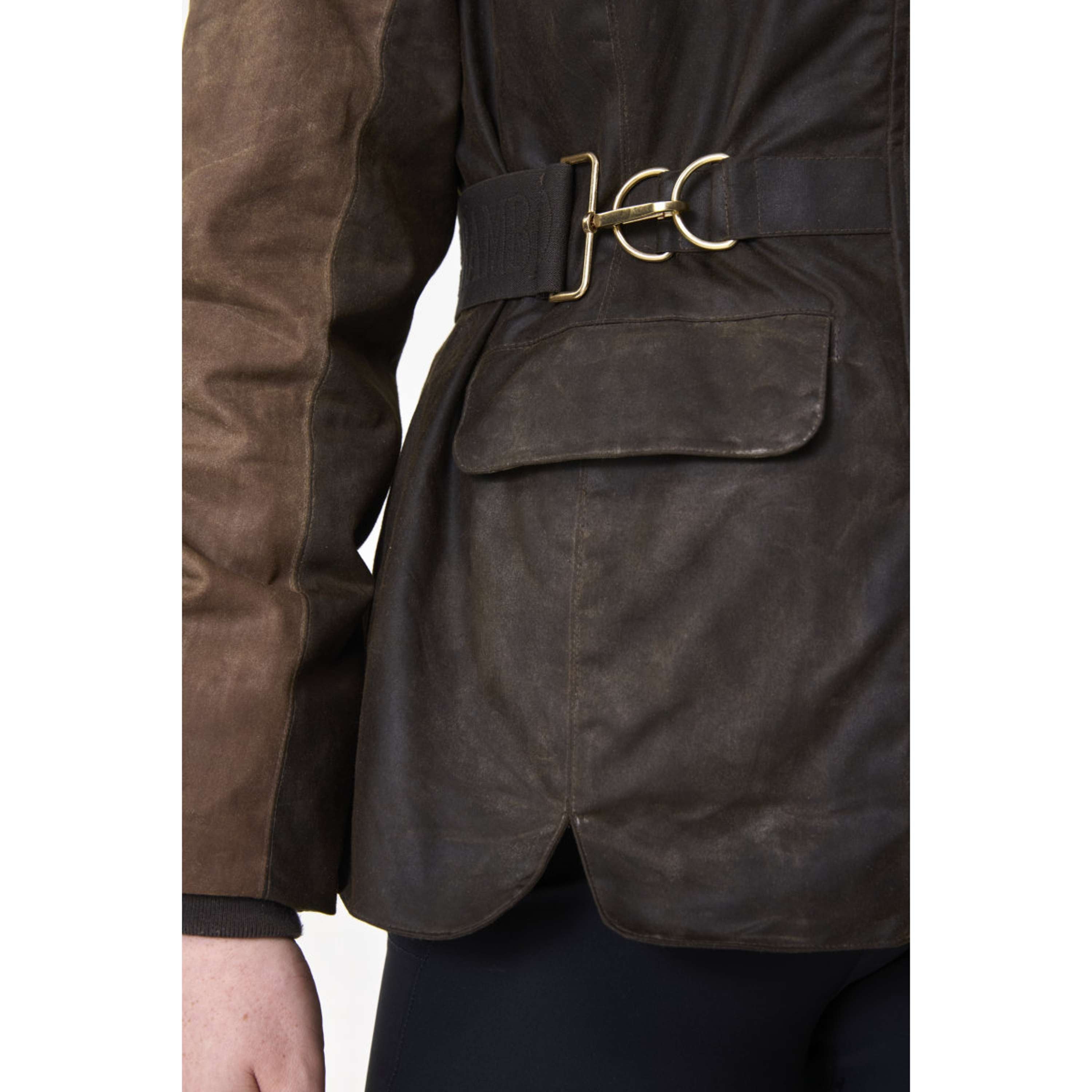 Horseware Chaqueta encerada 40 Year Heritage Bay/Rambo Green