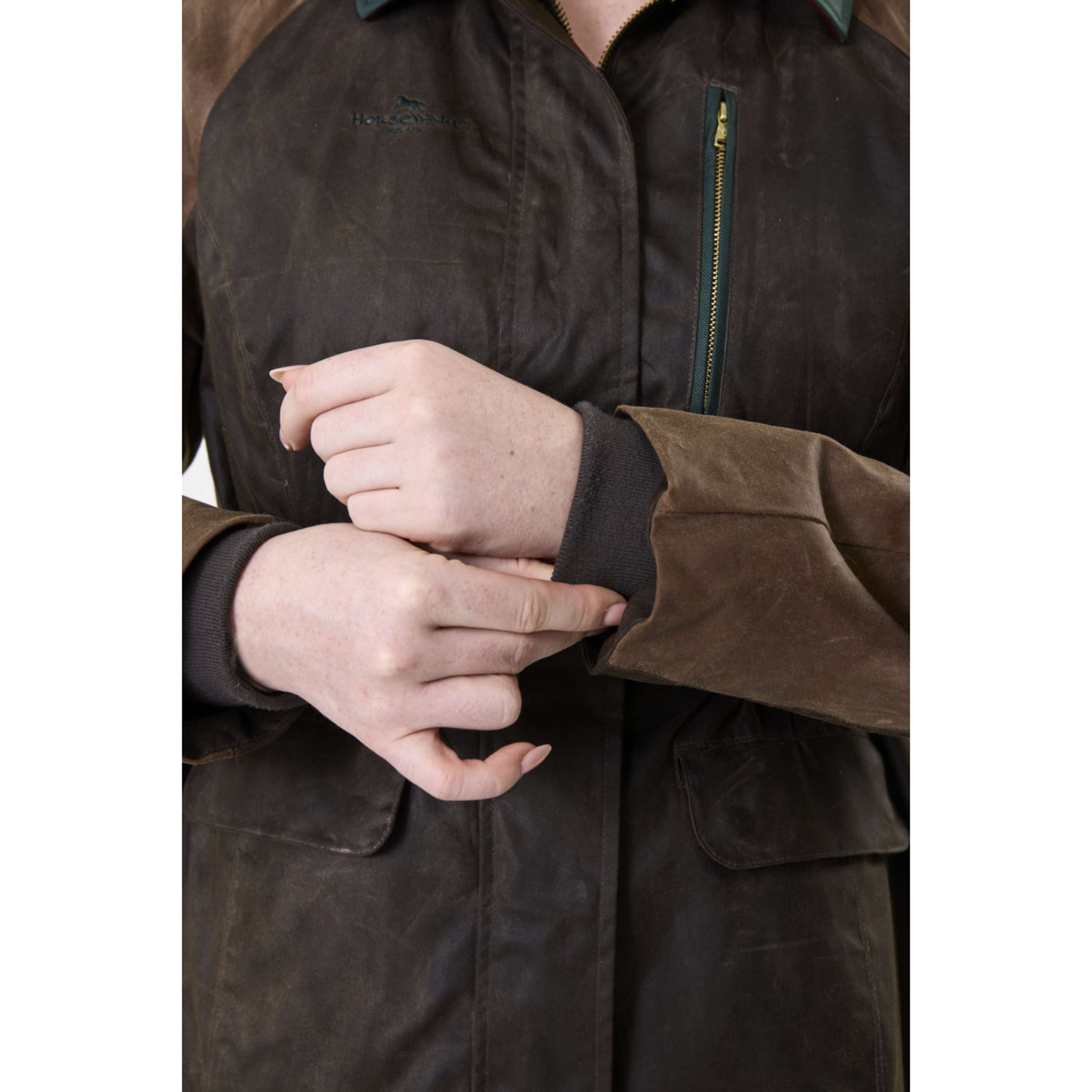 Horseware Chaqueta encerada 40 Year Heritage Bay/Rambo Green