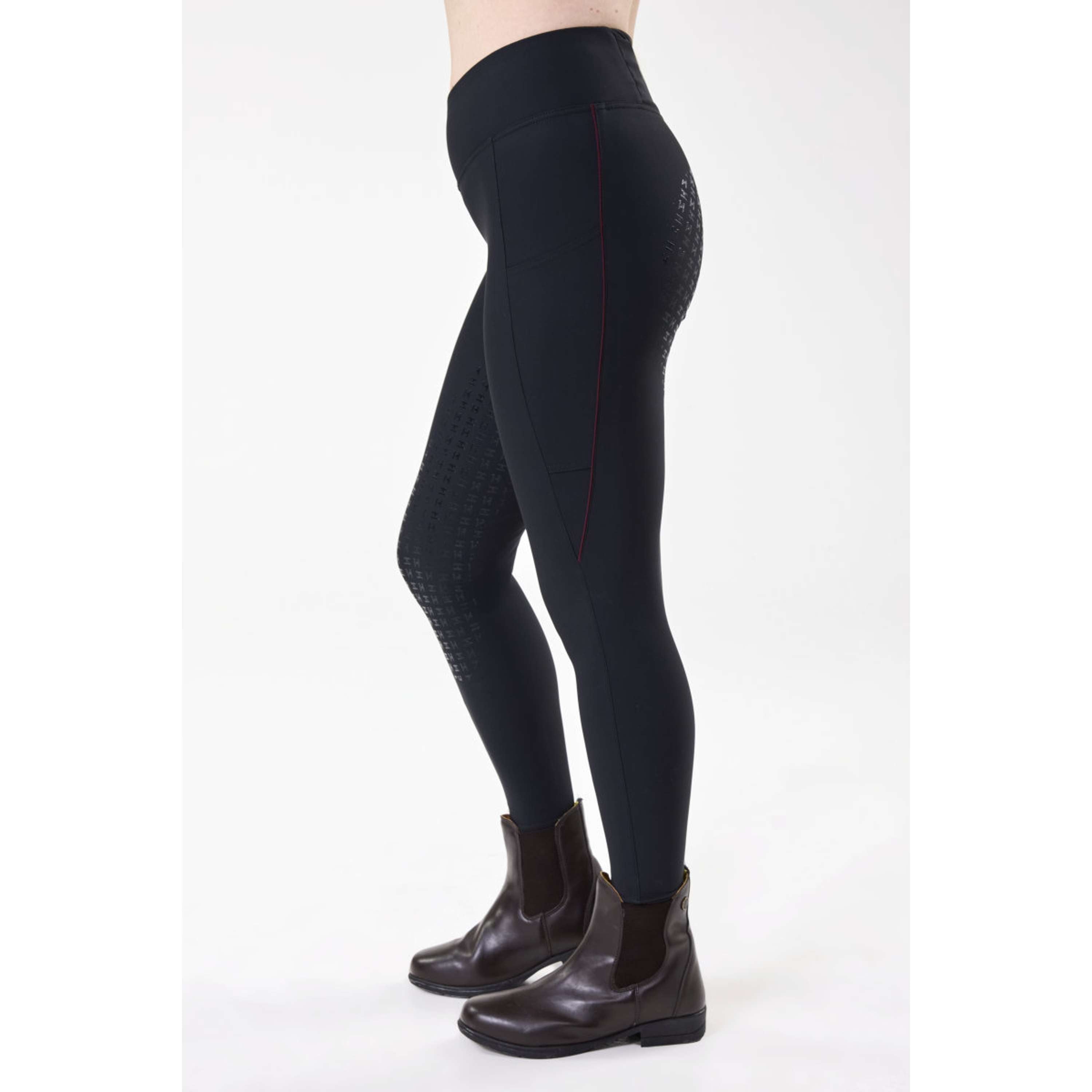 Horseware Legging de Equitación de Invierno Optifit Full Seat Core Black