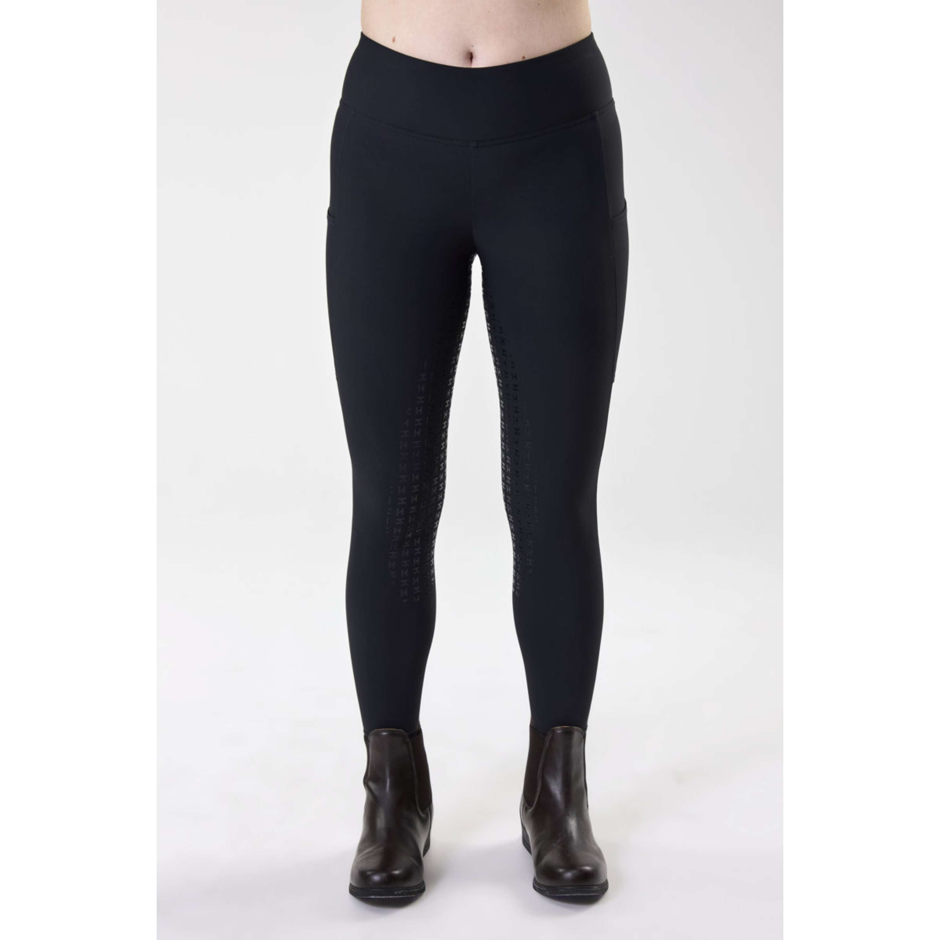 Horseware Legging de Equitación de Invierno Optifit Full Seat Core Black