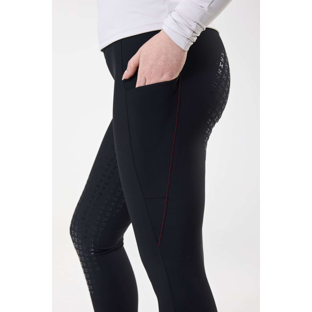 Horseware Legging de Equitación de Invierno Optifit Full Seat Core Black