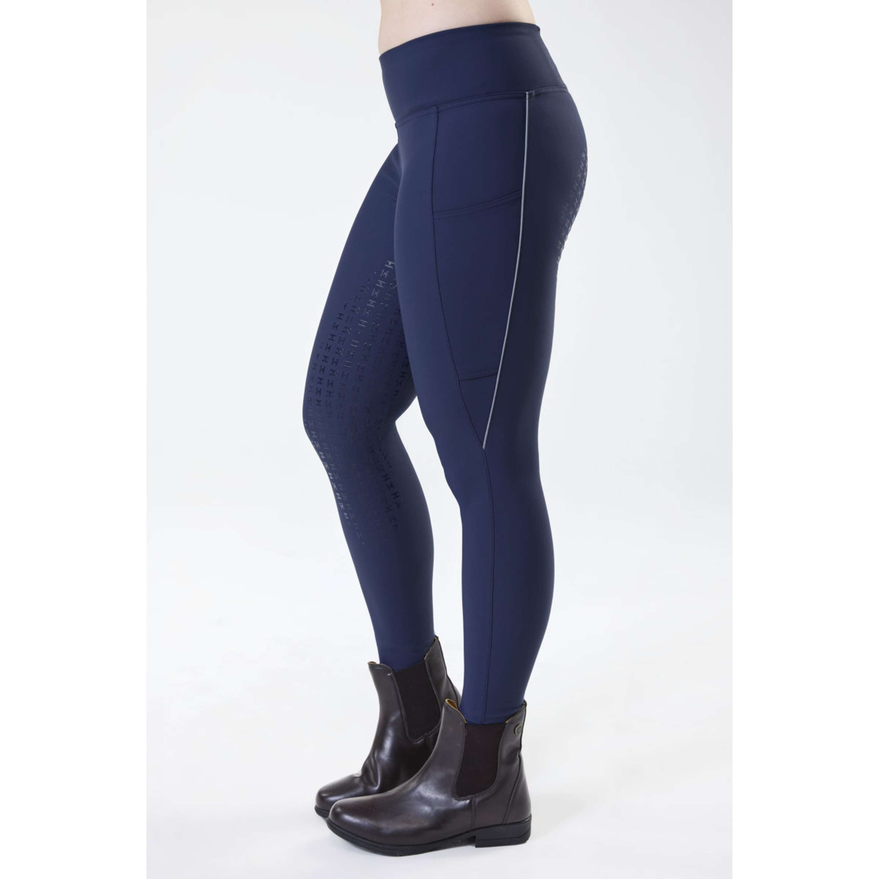 Horseware Legging de Equitación de Invierno Optifit Full Seat Core Navy