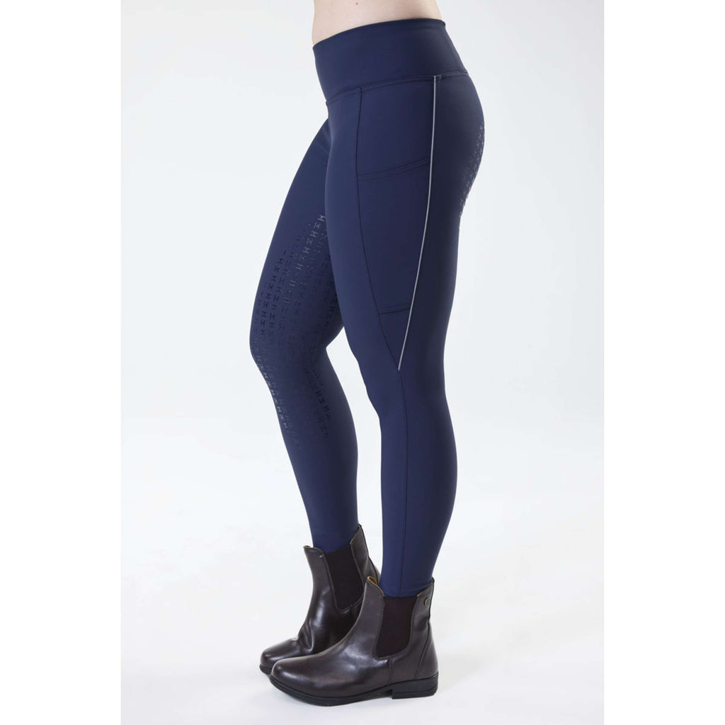 Horseware Legging de Equitación de Invierno Optifit Full Seat Core Navy
