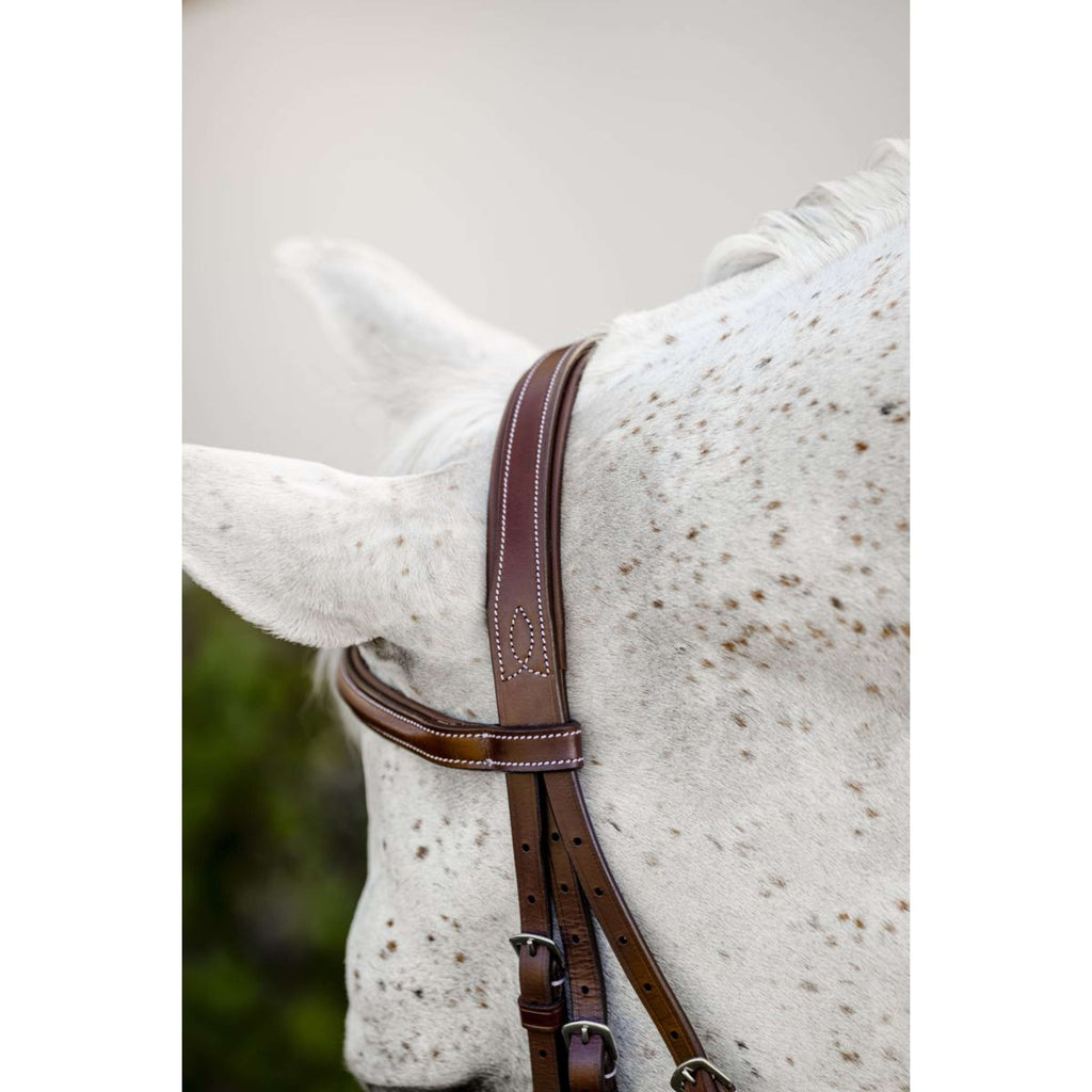 Horseware Brida Hunter Cavesson con Riendas Dark Tan
