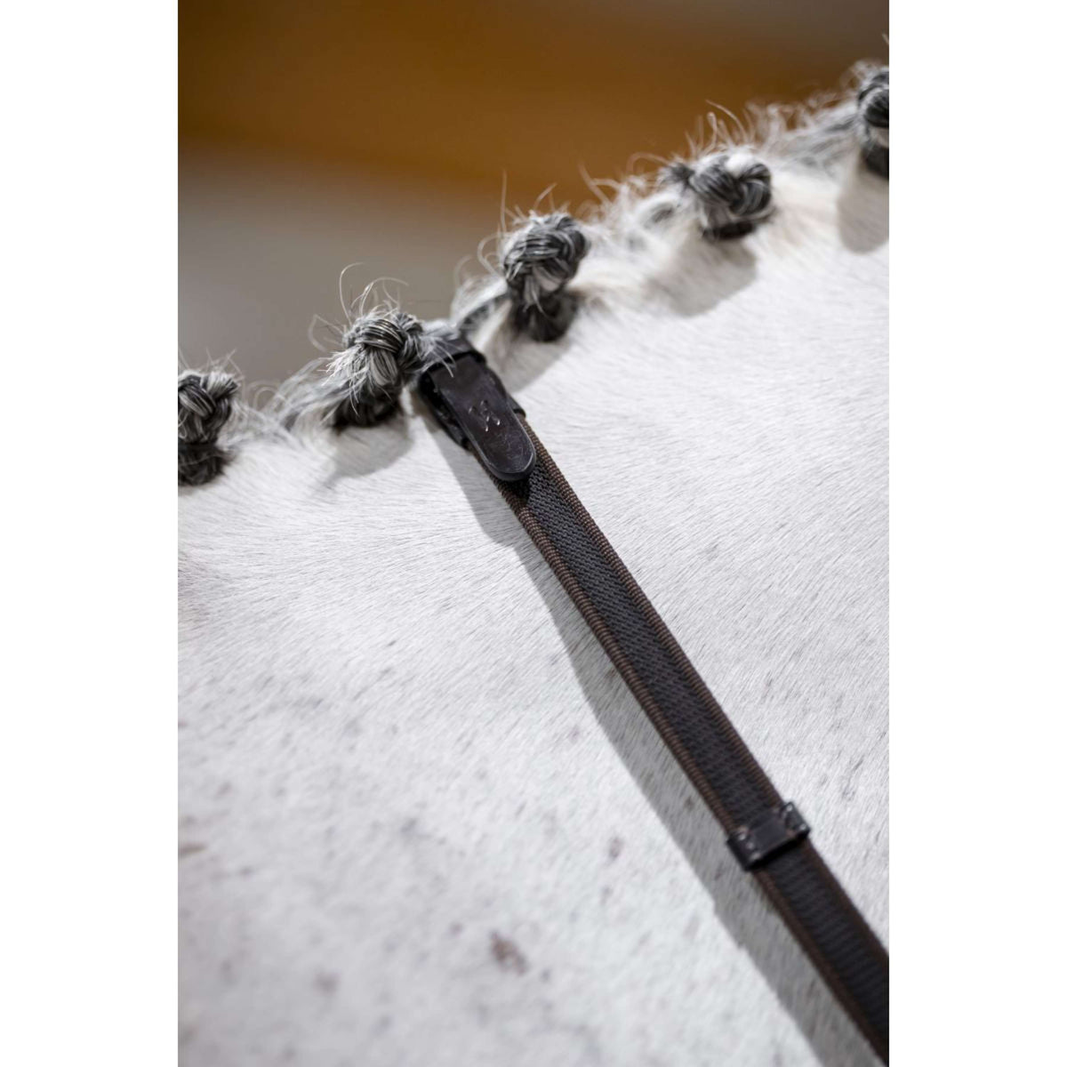 Horseware Riendas Rubber Grip Continental Negro
