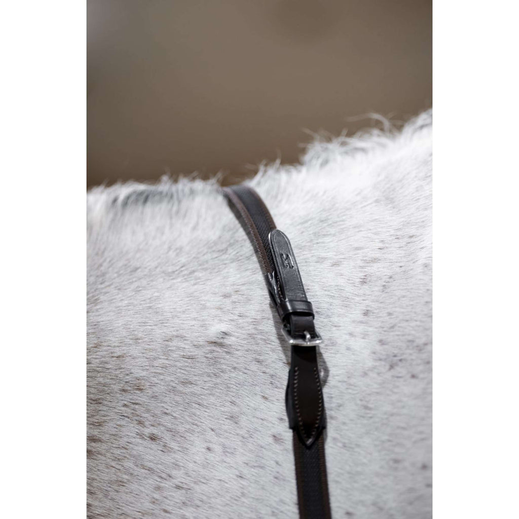 Horseware Riendas Rubber Grip Continental Marron