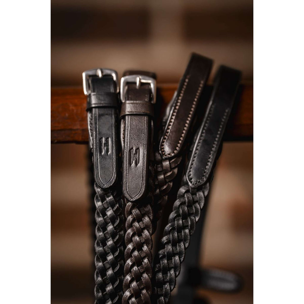 Horseware Riendas Plaited Negro