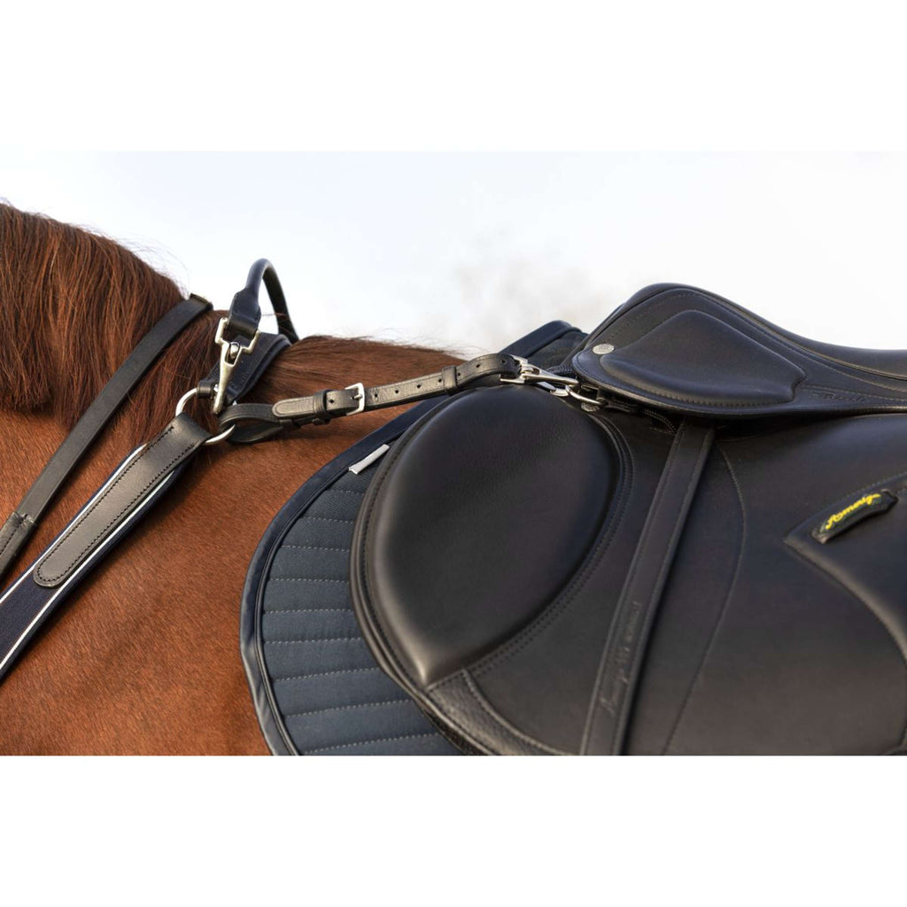 Horseware Micklem Arnés de Pecho con martingala Negro