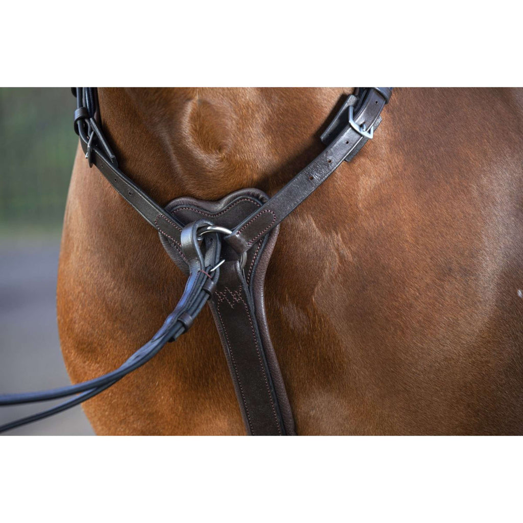 Horseware Micklem Arnés de Pecho con martingala Marron