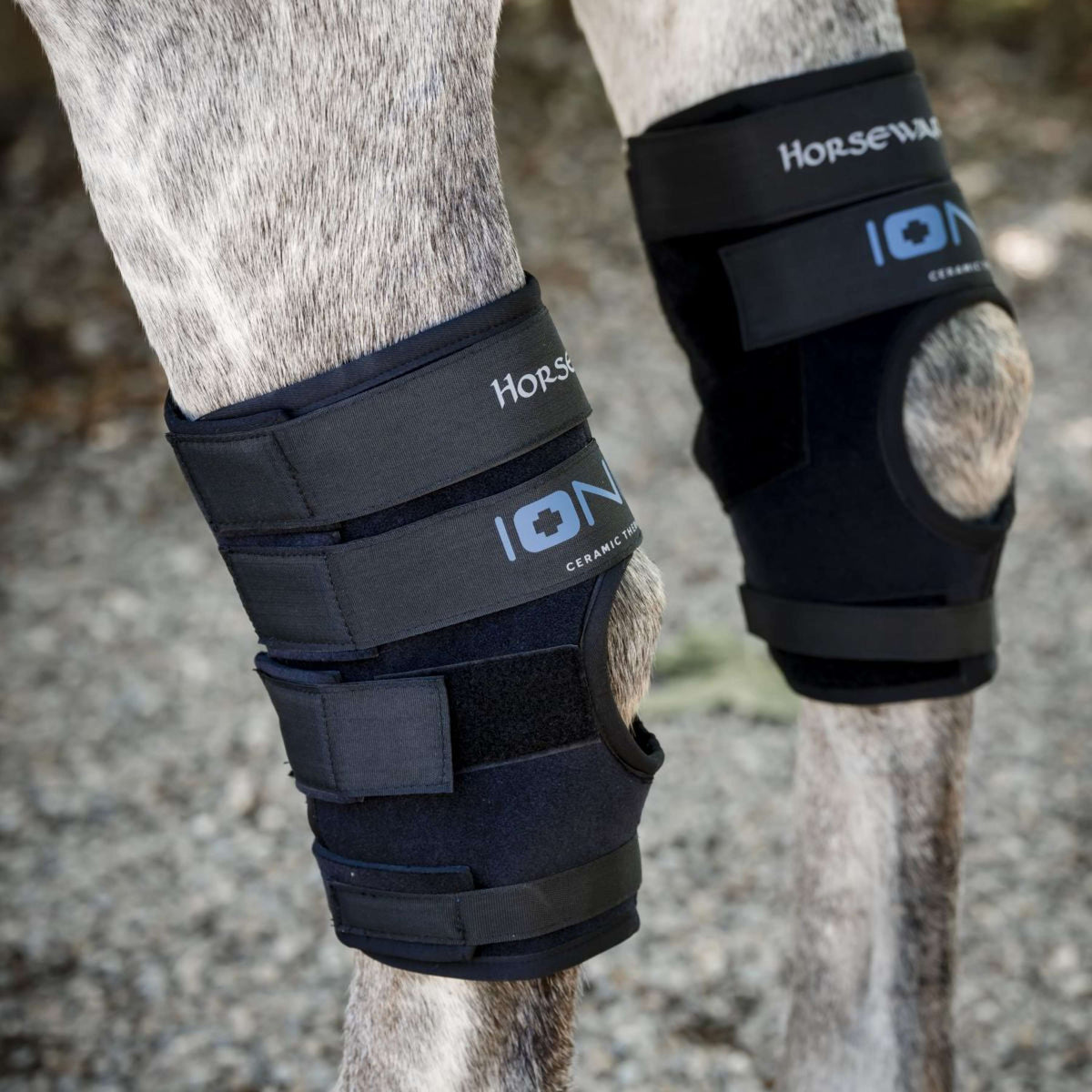 Horseware Hock Boots Ionic Set of 2 Negro