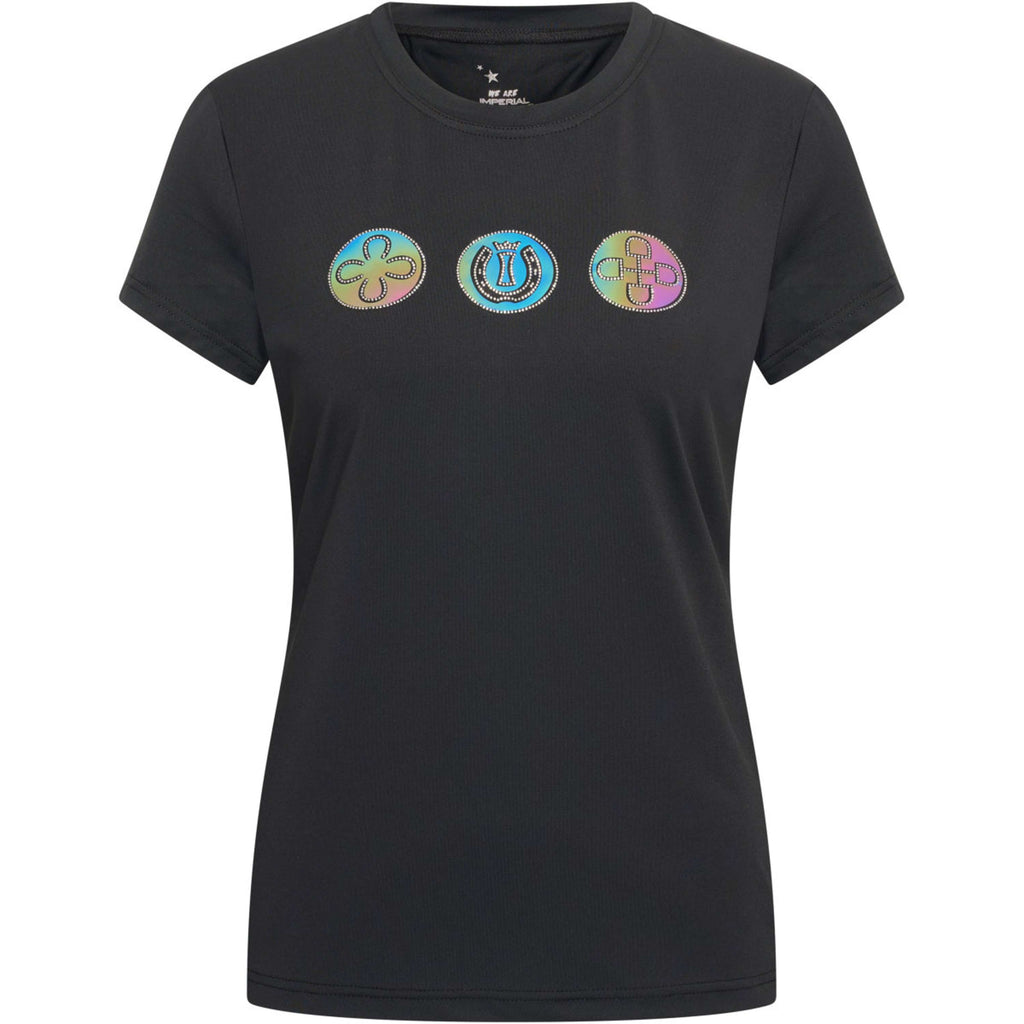 Imperial Riding Camiseta IRHHolographics Negro