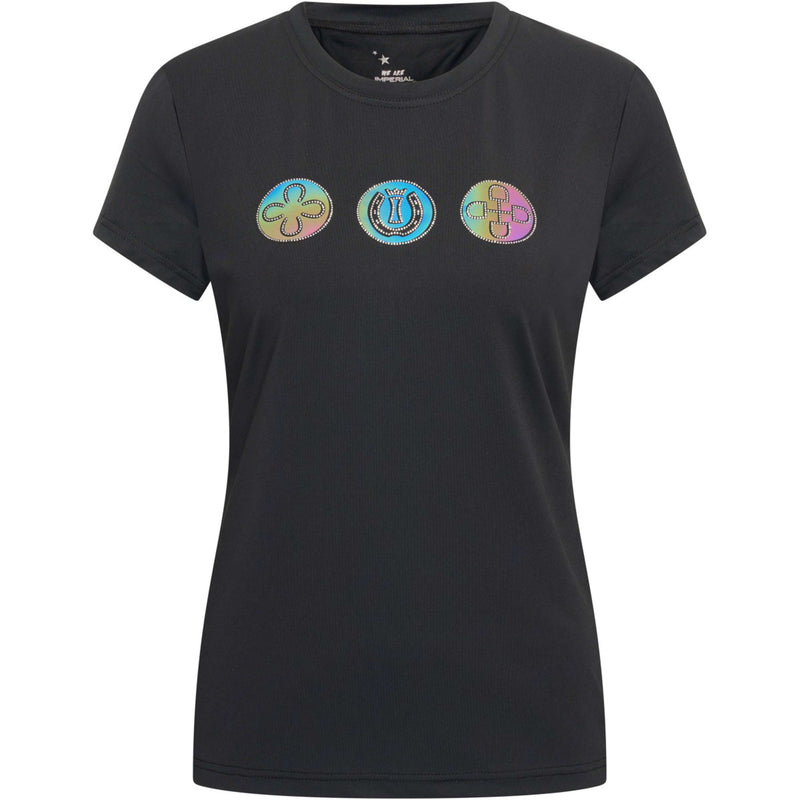Imperial Riding Camiseta IRHHolographics Negro