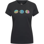 Imperial Riding T-Shirt IRHHolographics Negro