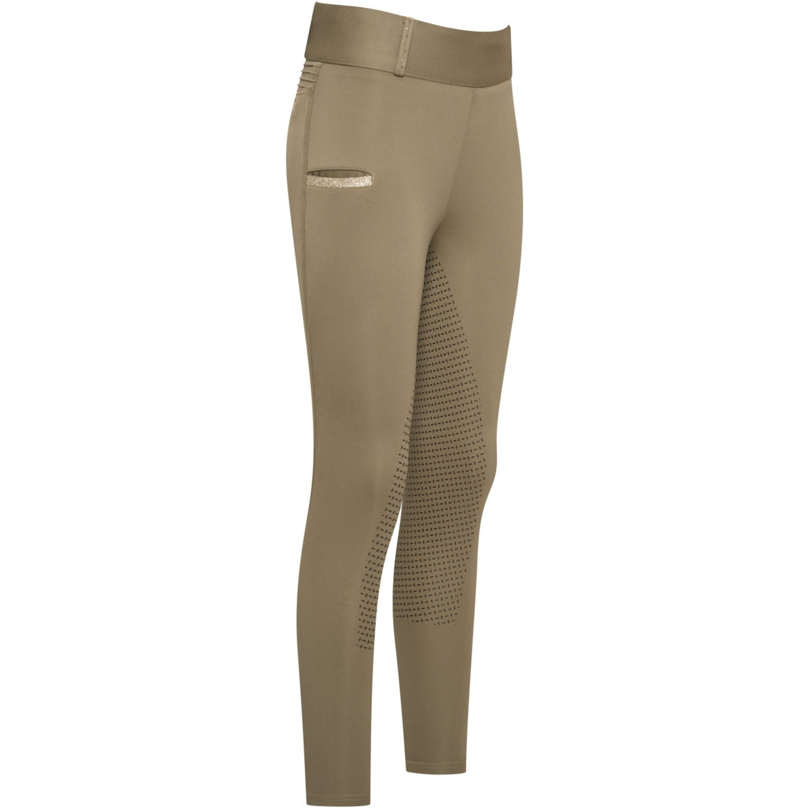 Imperial Riding Legging de EquitaciÃ³n IRHComfi Sparks Full Grip Oliva clara