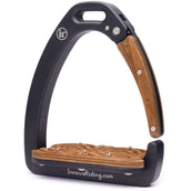 Innova Estribos Dynamic Negro/Madera Oscura