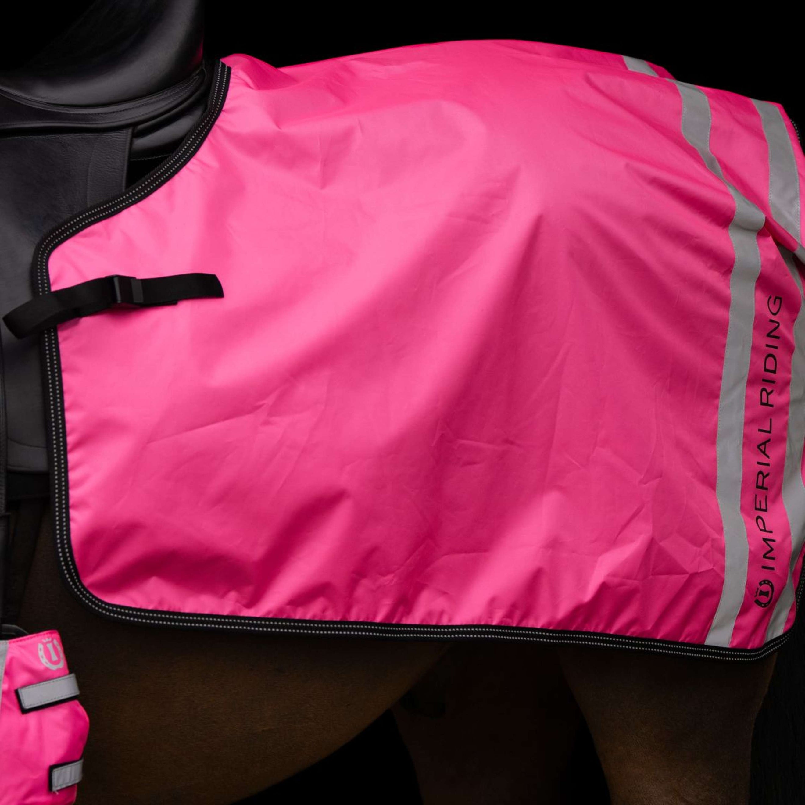 Imperial Riding Manta de ejercicio IRHReflective Neon Pink Imperial Riding Manta de ejercicio IRHReflective Neon Pink