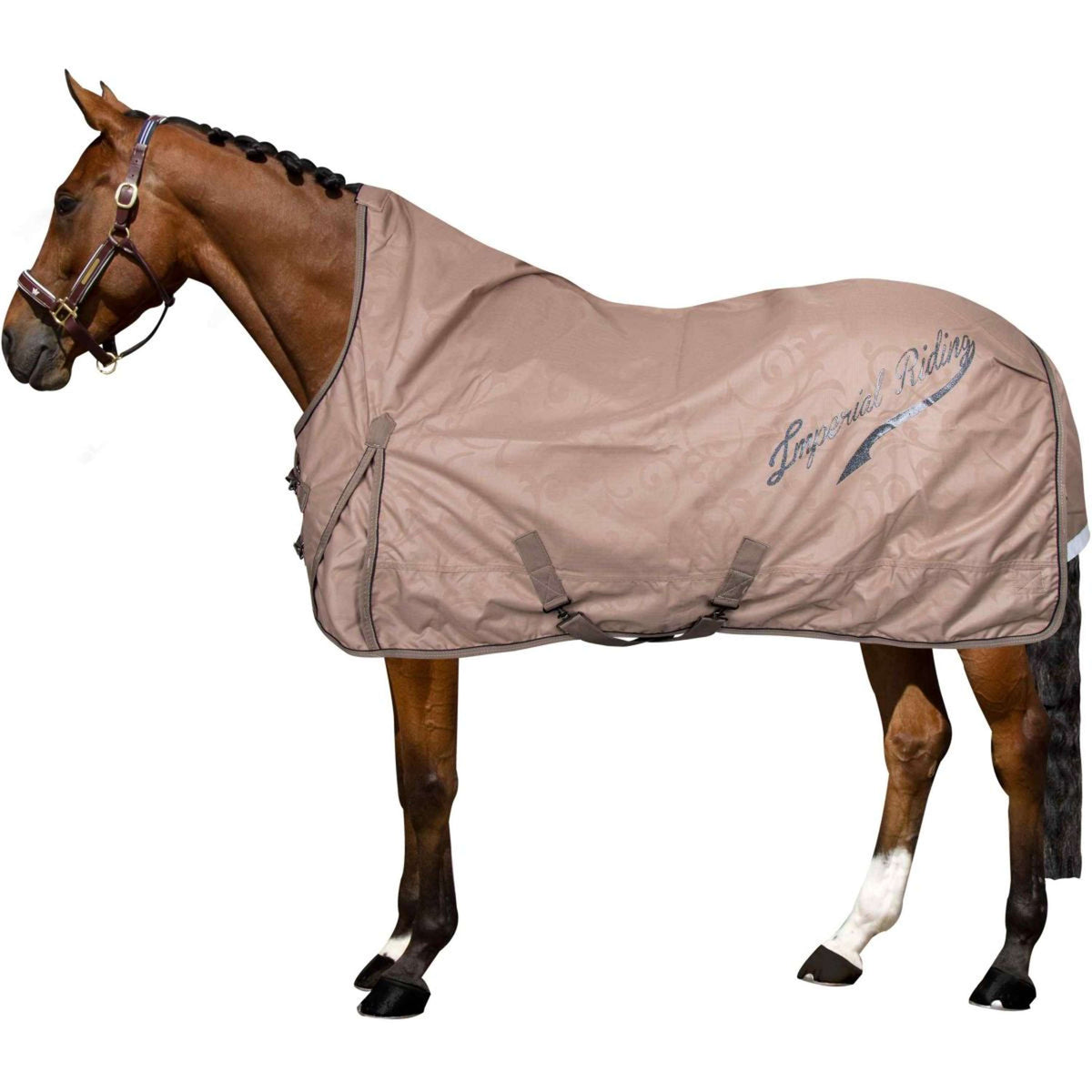 Imperial Riding Alfombra de Exterior IRHSuper-Dry 200g Cappuccino