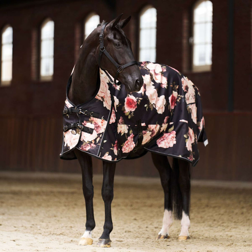 Imperial Riding Alfombra de Exterior IRHSuper-Dry 100g Flower Print