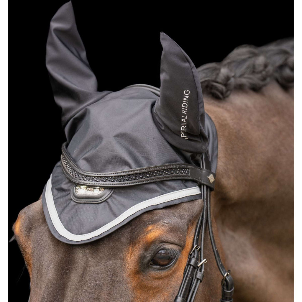 Imperial Riding Bonete para Orejas IRHLuminous Negro