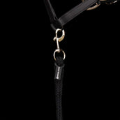 Imperial Riding Cuerda de Cabestro IRHClassic con Gancho de Pánico Negro