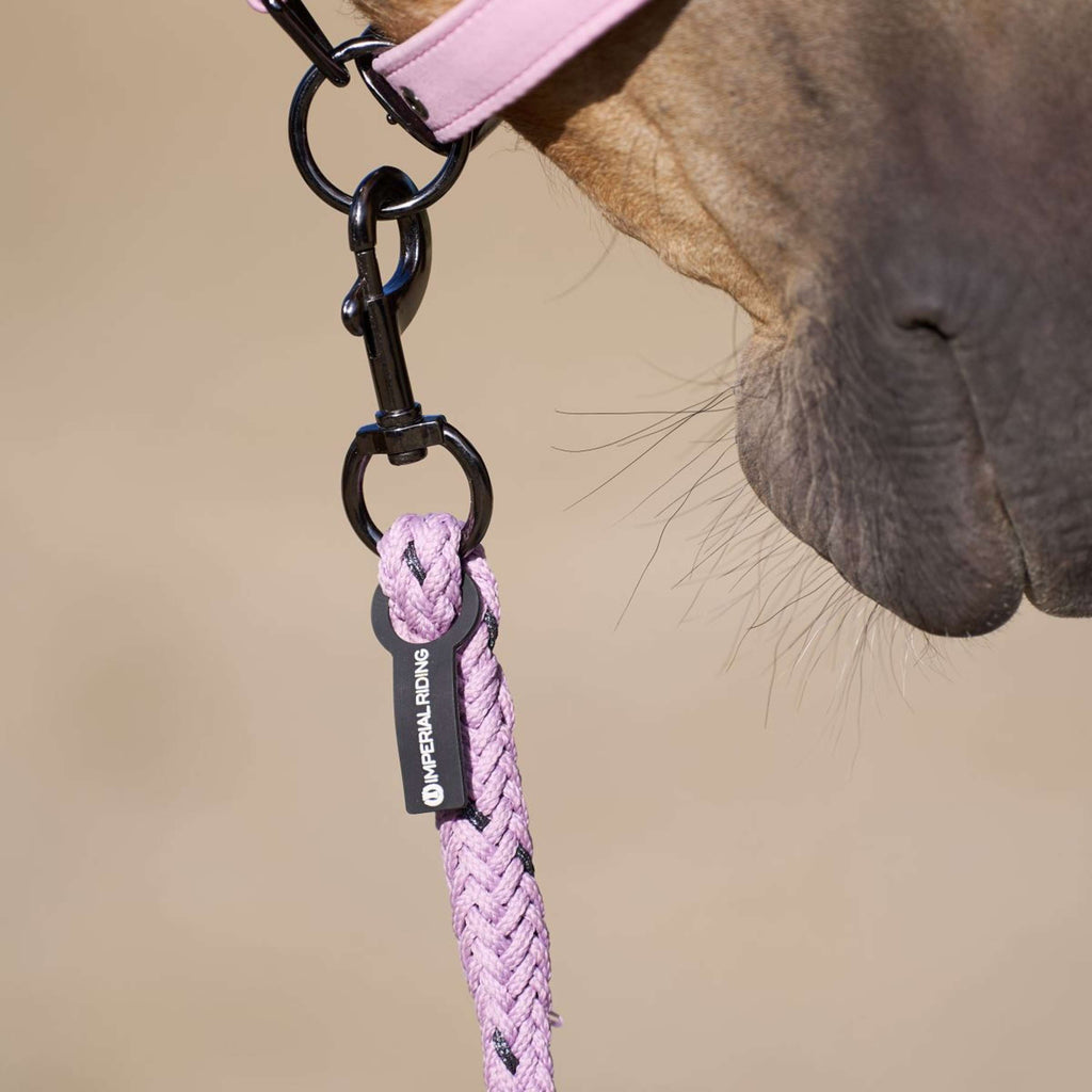 Imperial Riding Cuerda de Cabestro IRHDeluxe con Mosquetón Ballerina