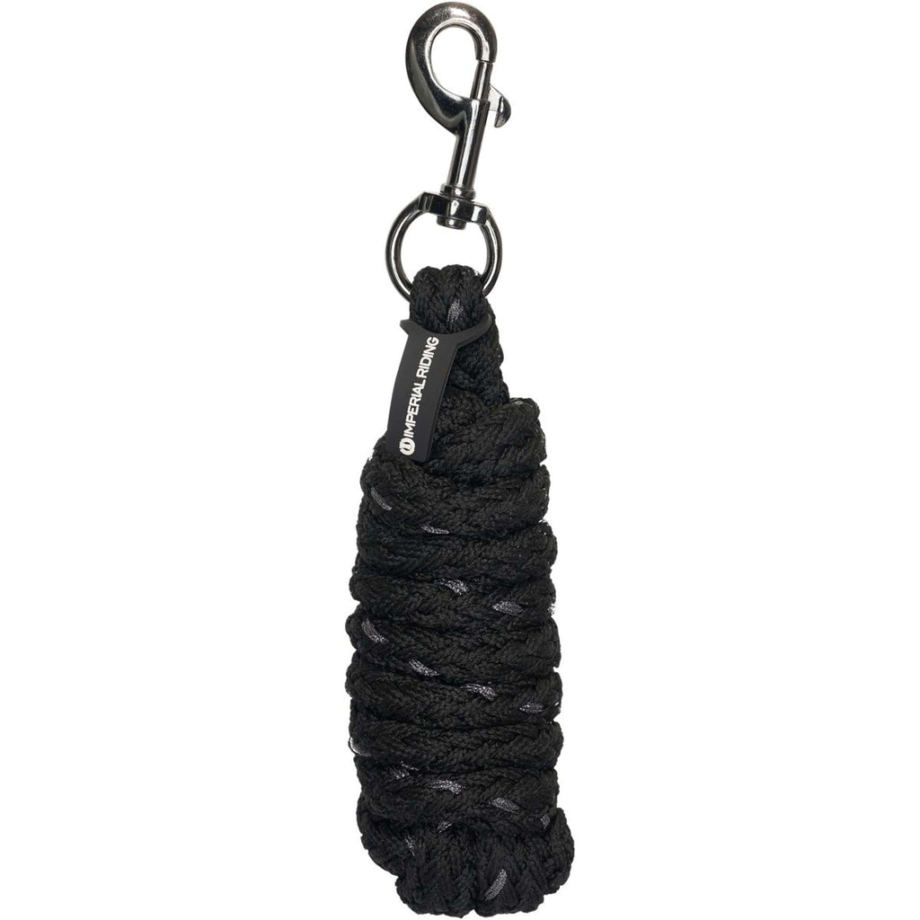Imperial Riding Cuerda de Cabestro IRHDeluxe con Mosquetón Negro