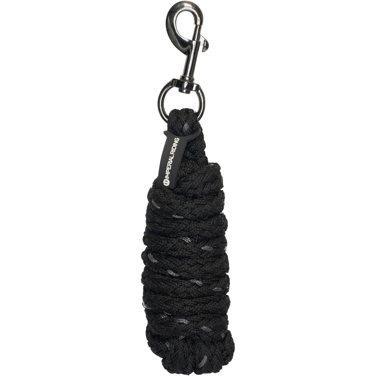 Imperial Riding Cuerda de Cabestro IRHDeluxe con Gancho de Pánico Negro