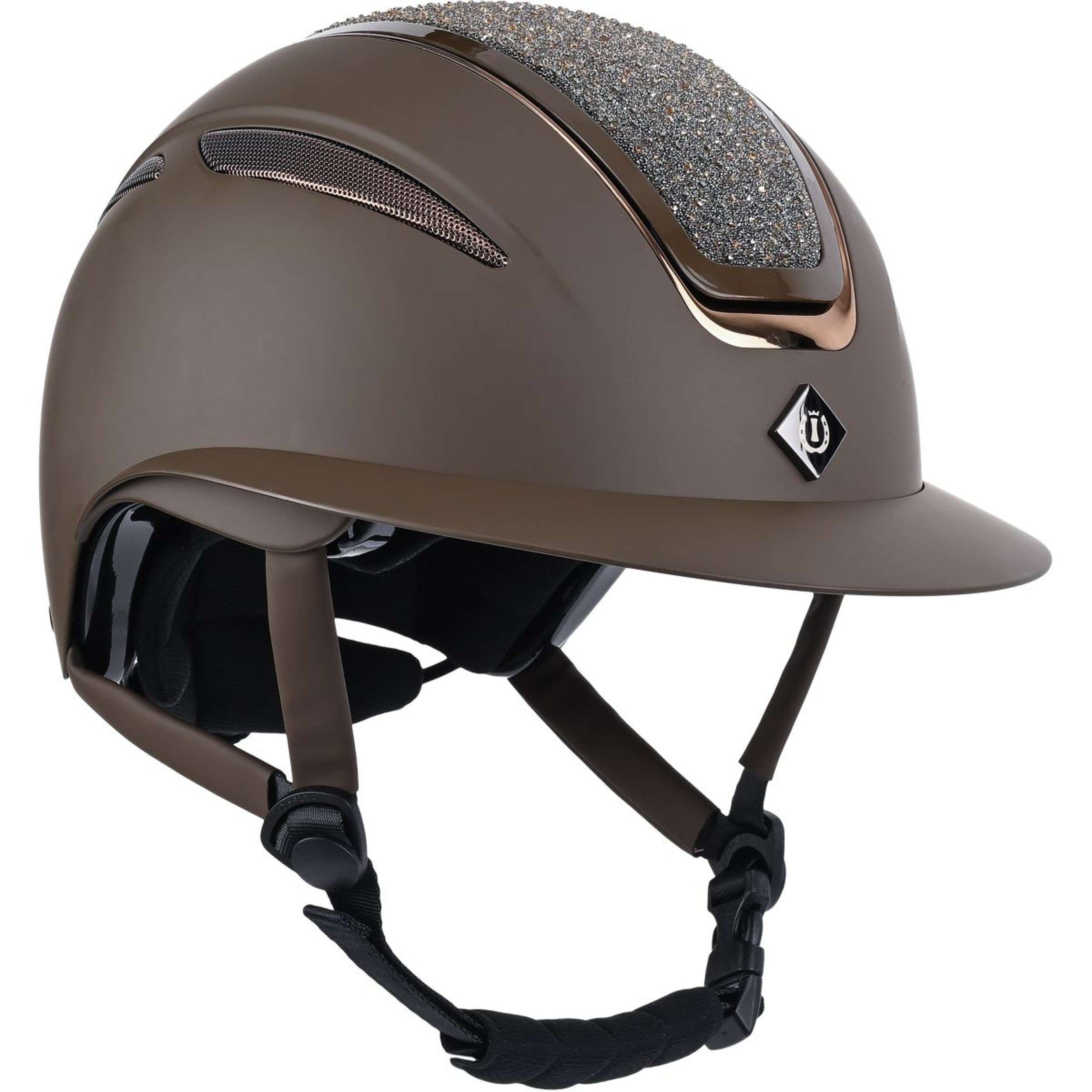 Imperial Riding Casco IRHOLania Deluxe Big Visor Marron