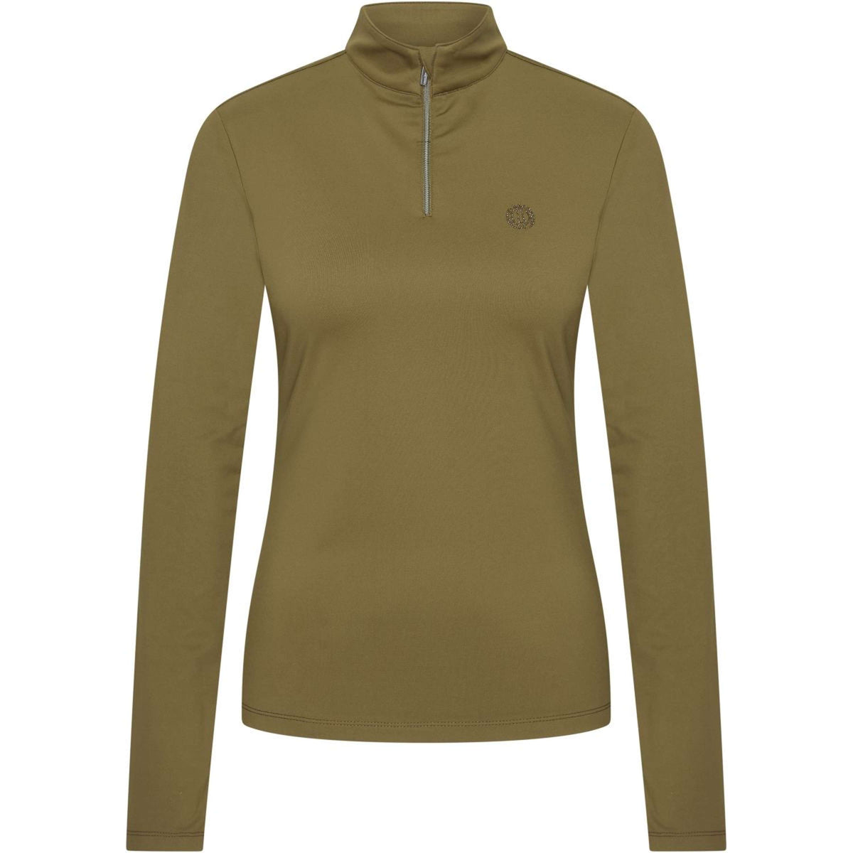 Imperial Riding Shirt IRHAmy Mangas Largas Verde Oliva