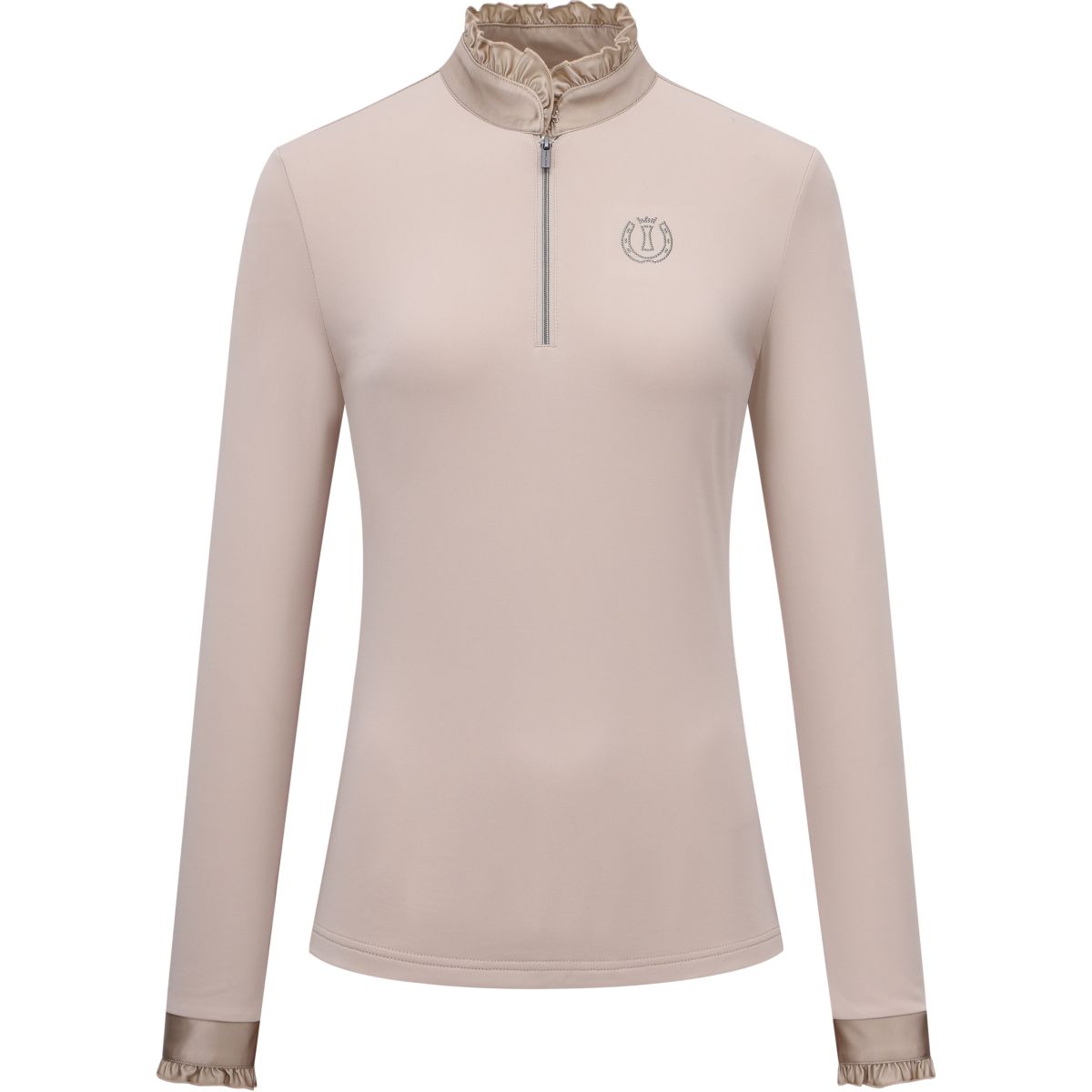 Imperial Riding Shirt IRHAnna Mangas Largas Gris arena oscuro