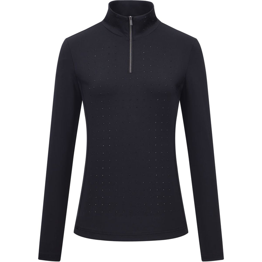 Imperial Riding Shirt IRHBelle Sparkle Mangas Largas Negro