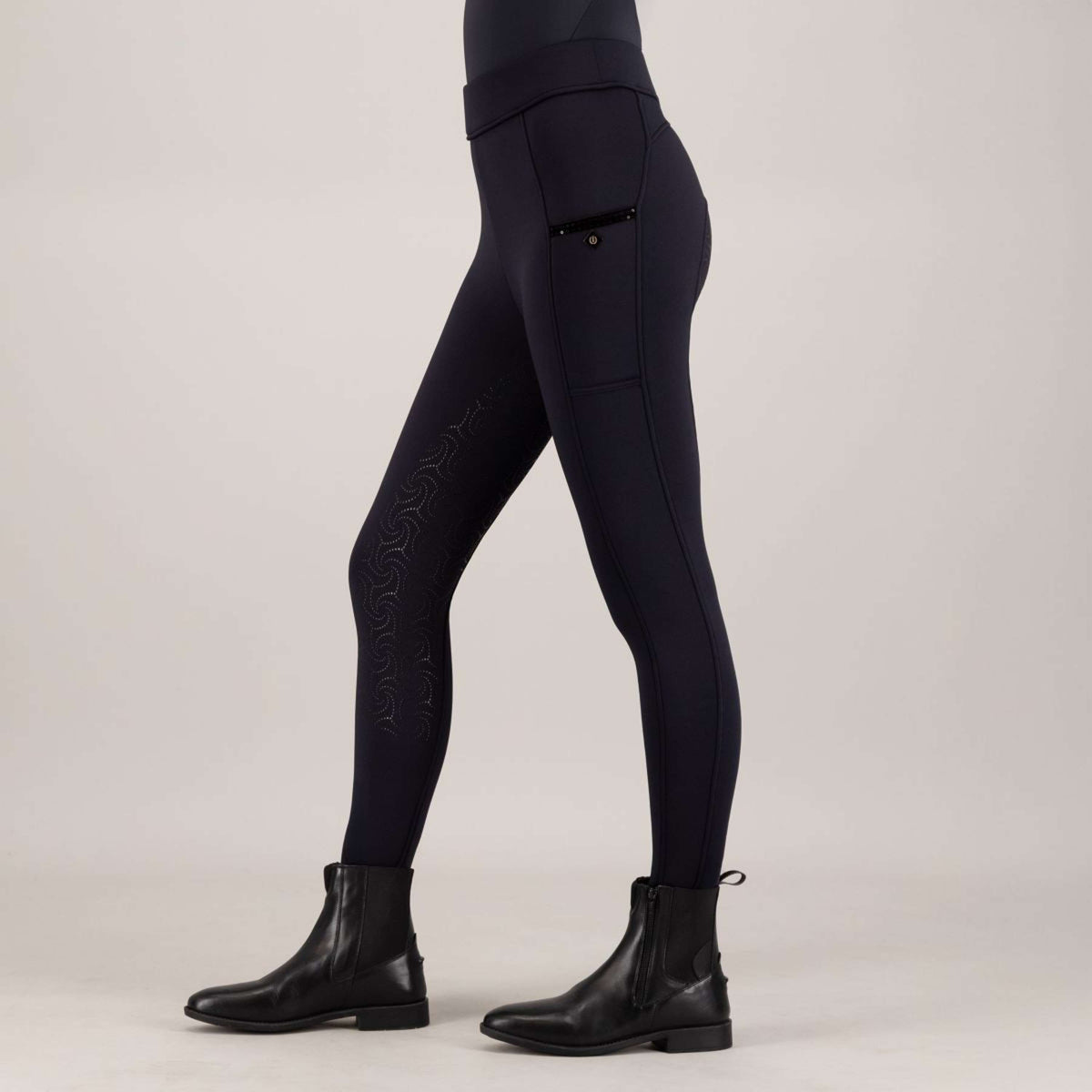Imperial Riding Legging de Equitación IRHTeddy Full Grip Navy