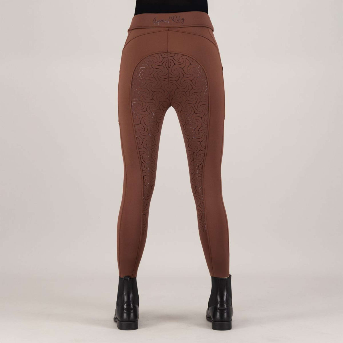 Imperial Riding Legging de Equitación IRHTeddy Full Grip Bronce