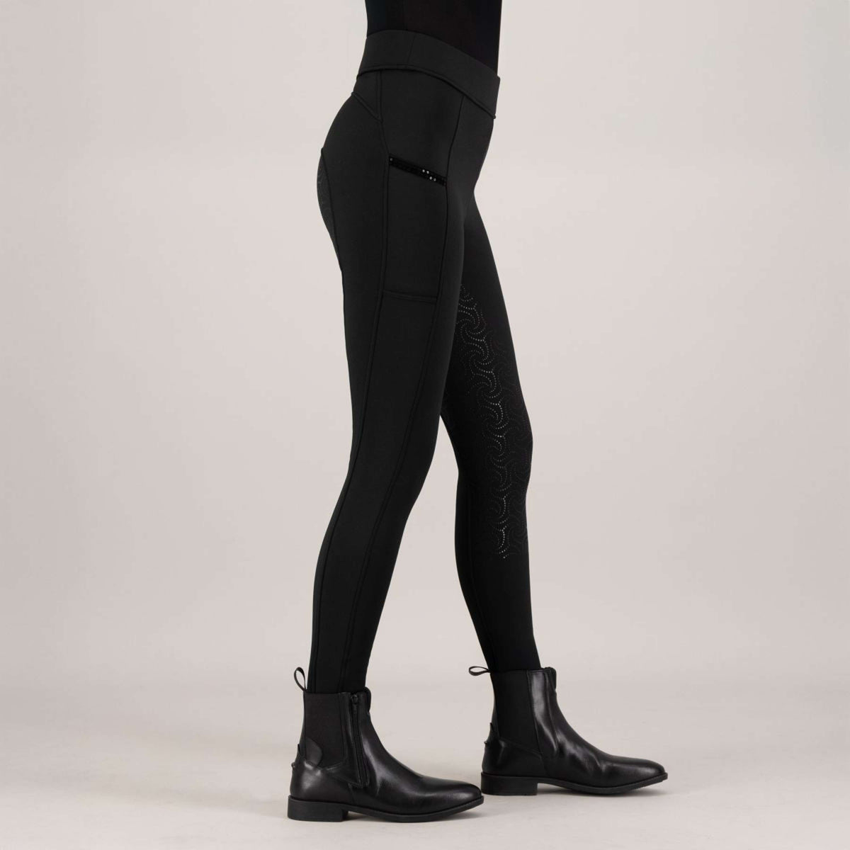 Imperial Riding Legging de Equitación IRHTeddy Full Grip Negro