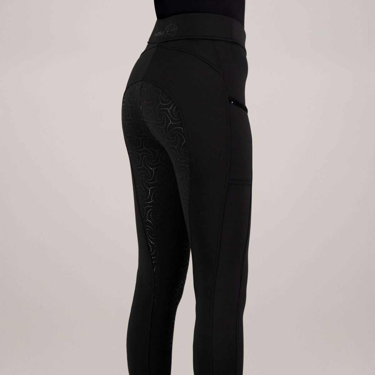 Imperial Riding Legging de Equitación IRHTeddy Full Grip Negro