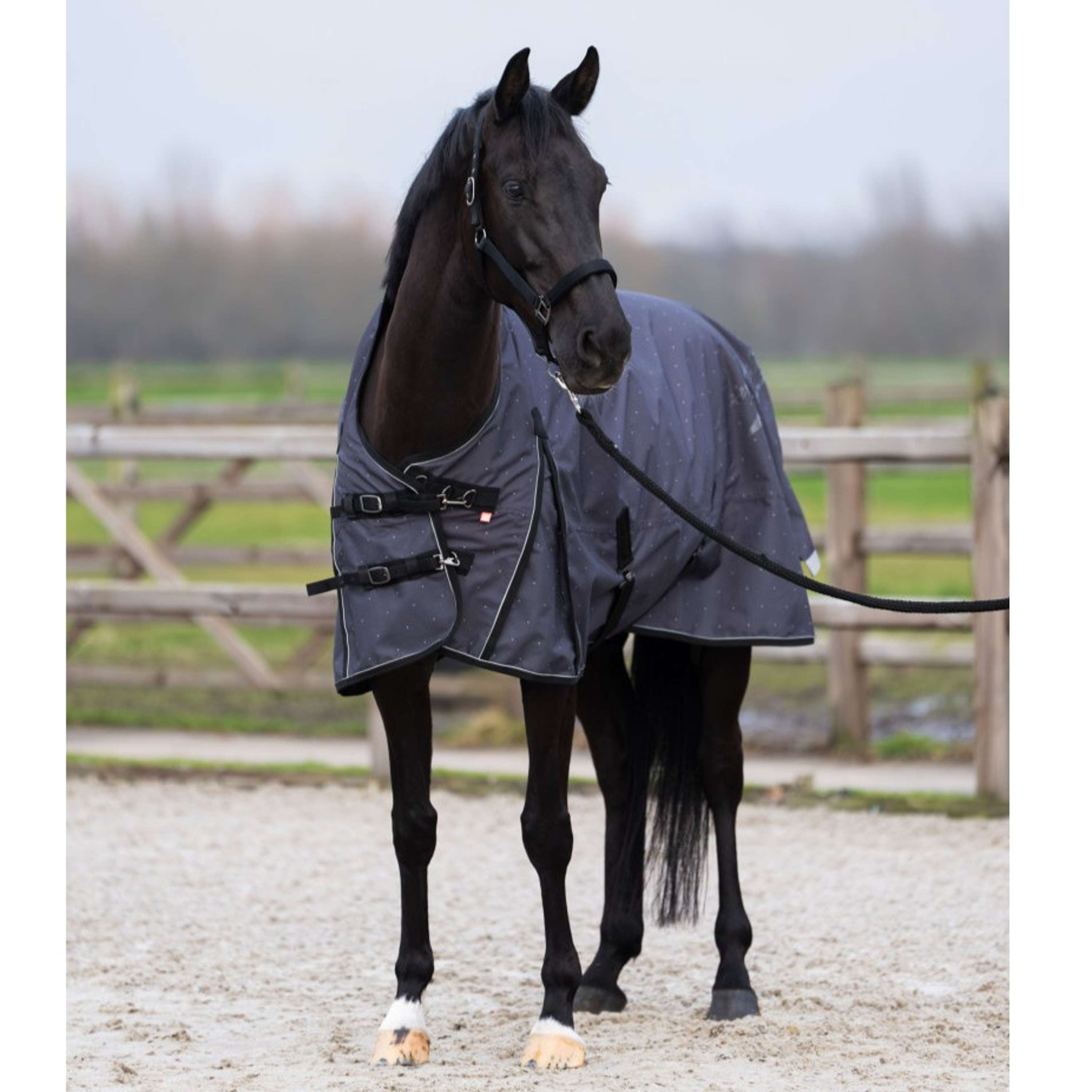 Imperial Riding Alfombra de Exterior IRHSuper-dry AOP 0g Gris