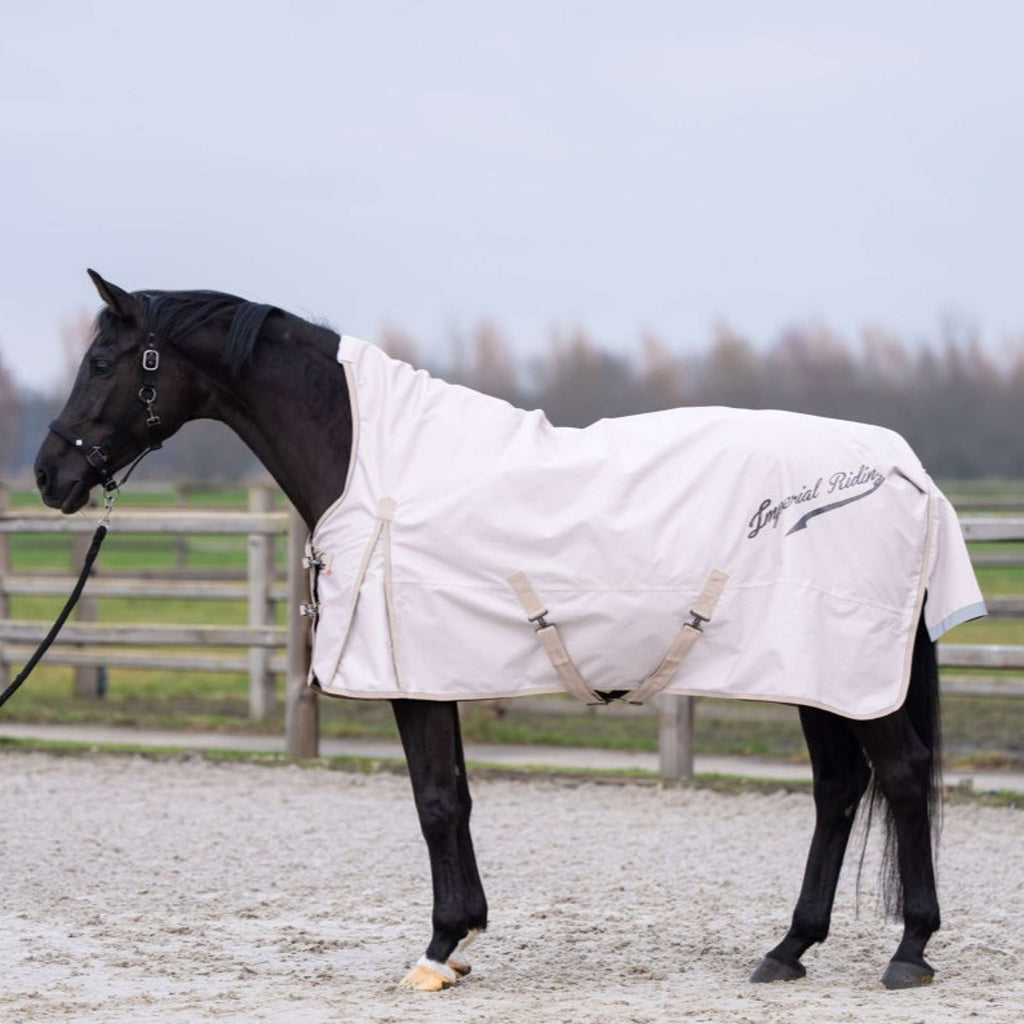 Imperial Riding Alfombra de Exterior IRHSuper-dry AOP 200g Taupe