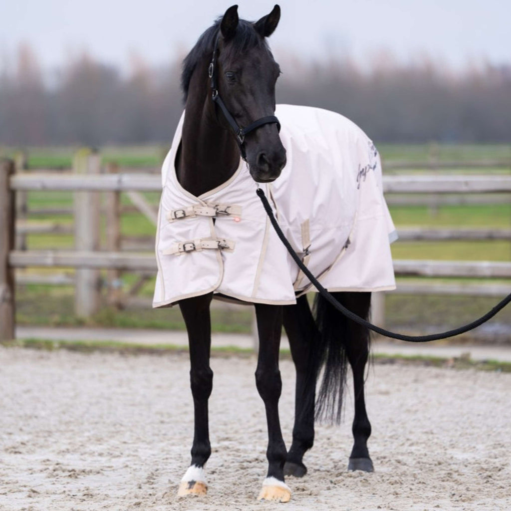 Imperial Riding Alfombra de Exterior IRHSuper-dry AOP 300g Taupe