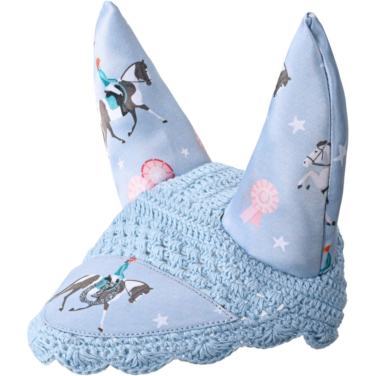 Imperial Riding Bonete para Orejas IRHLittle Champion Azul Claro