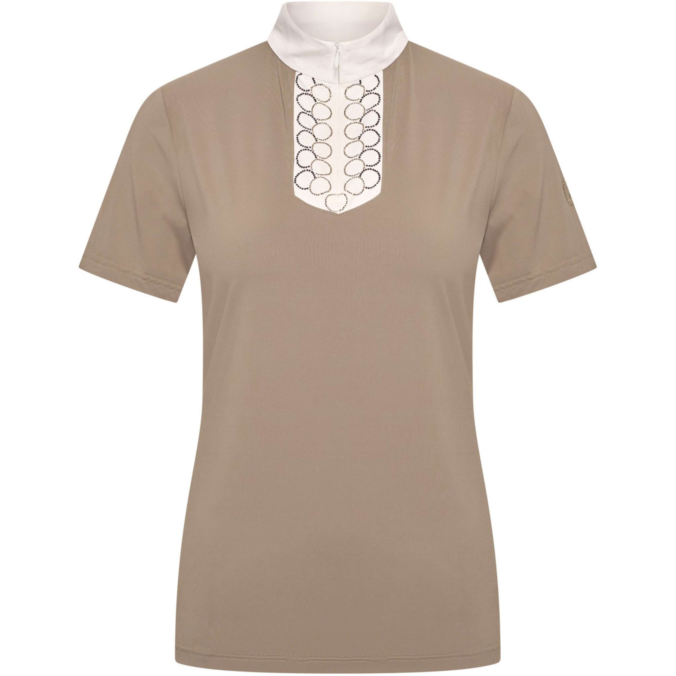 Imperial Riding Camiseta de Competición IRHShine Straw Imperial Riding Camiseta de Competición IRHShine Straw
