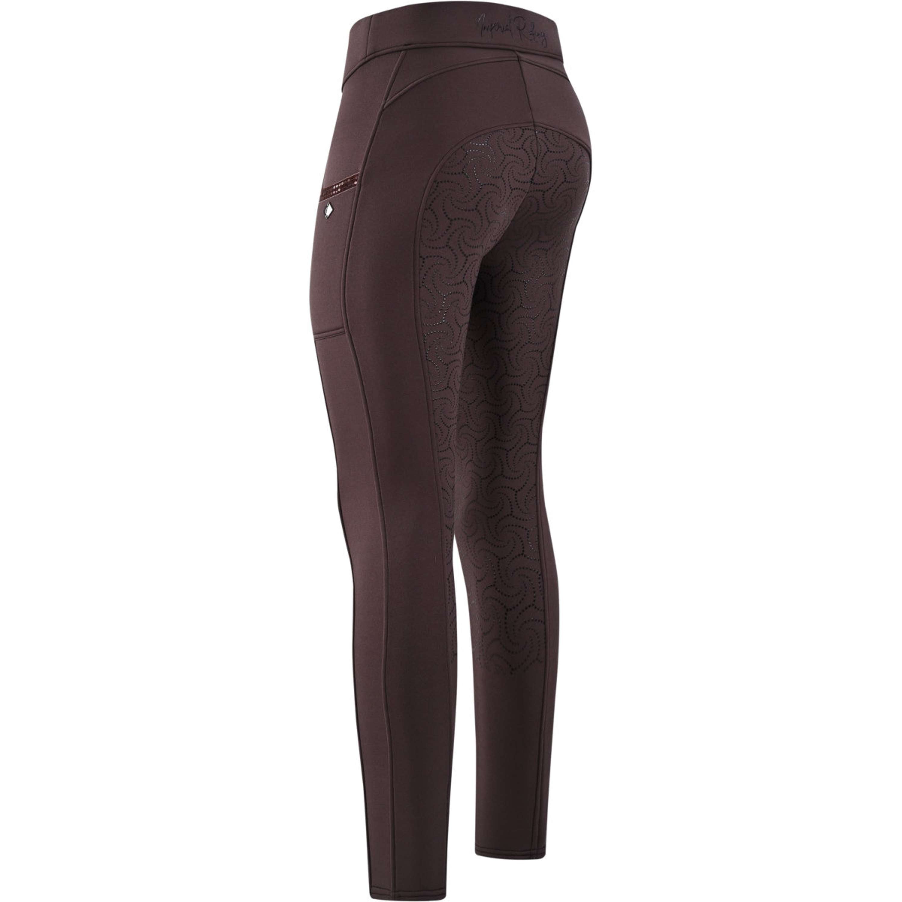 Imperial Riding Legging de Equitación IRHTeddy Full Grip Chocolate
