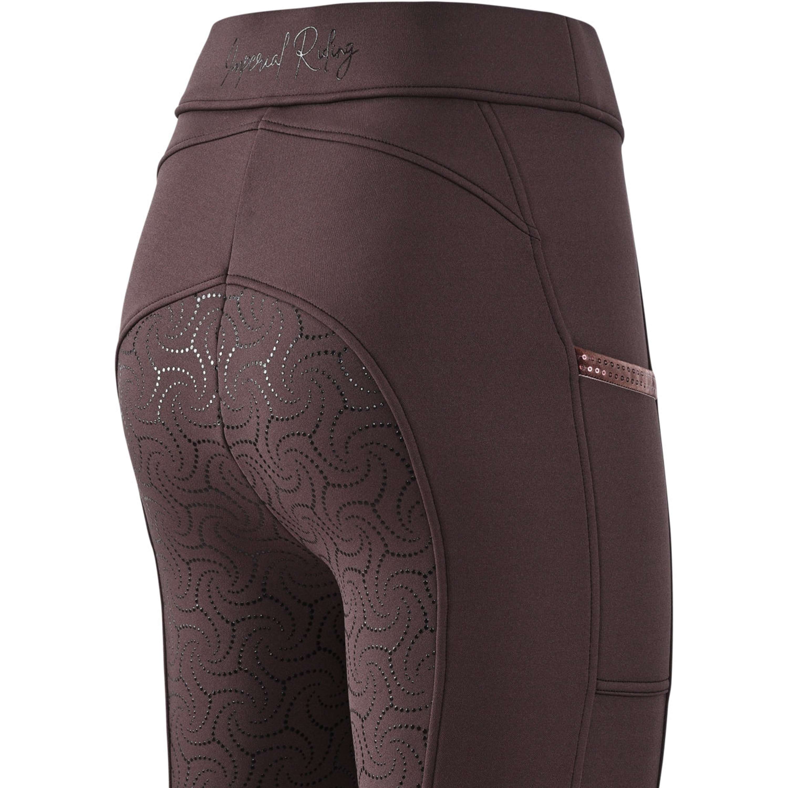 Imperial Riding Legging de Equitación IRHTeddy Full Grip Chocolate