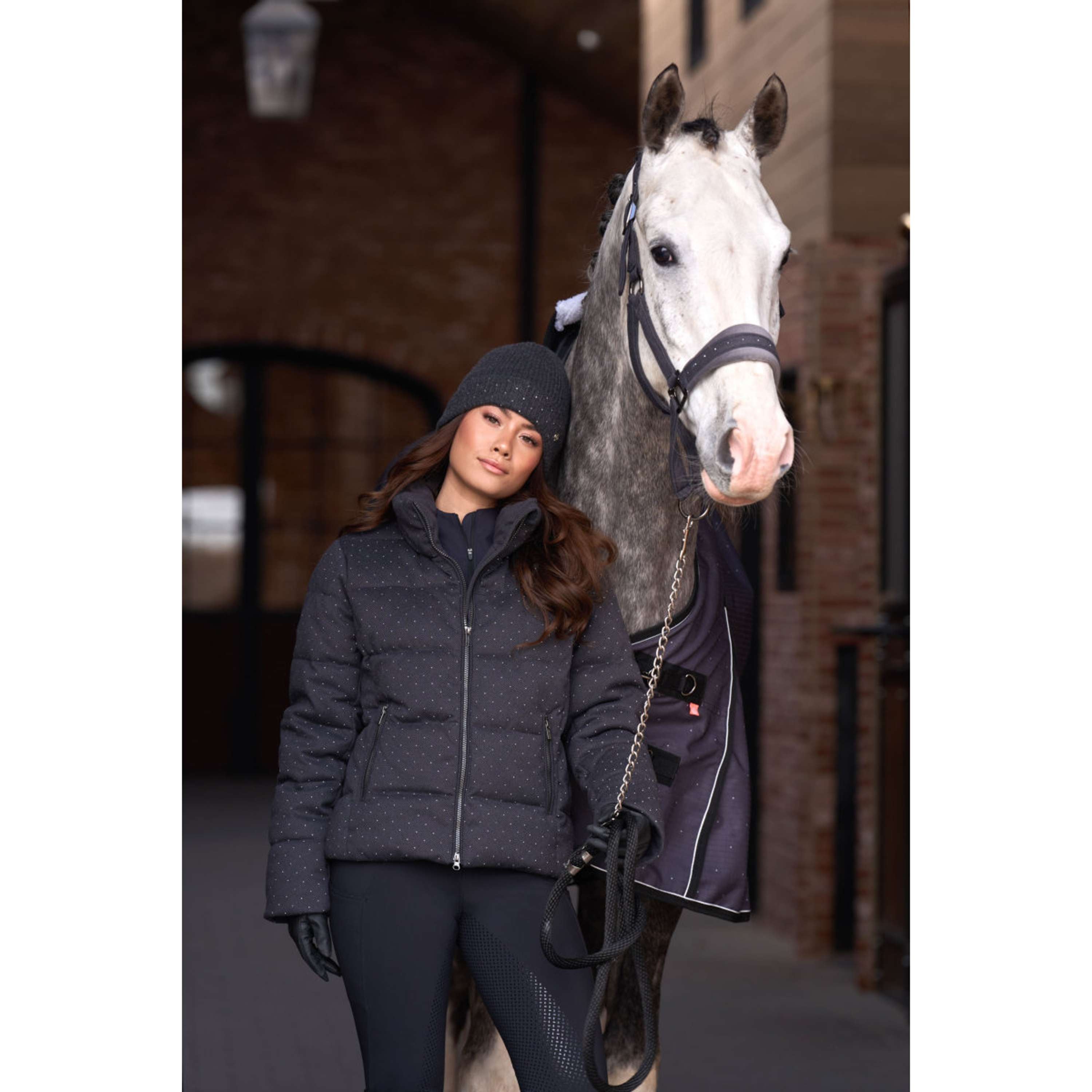 Imperial Riding Cabestro IRHPenny Herringbone Gris